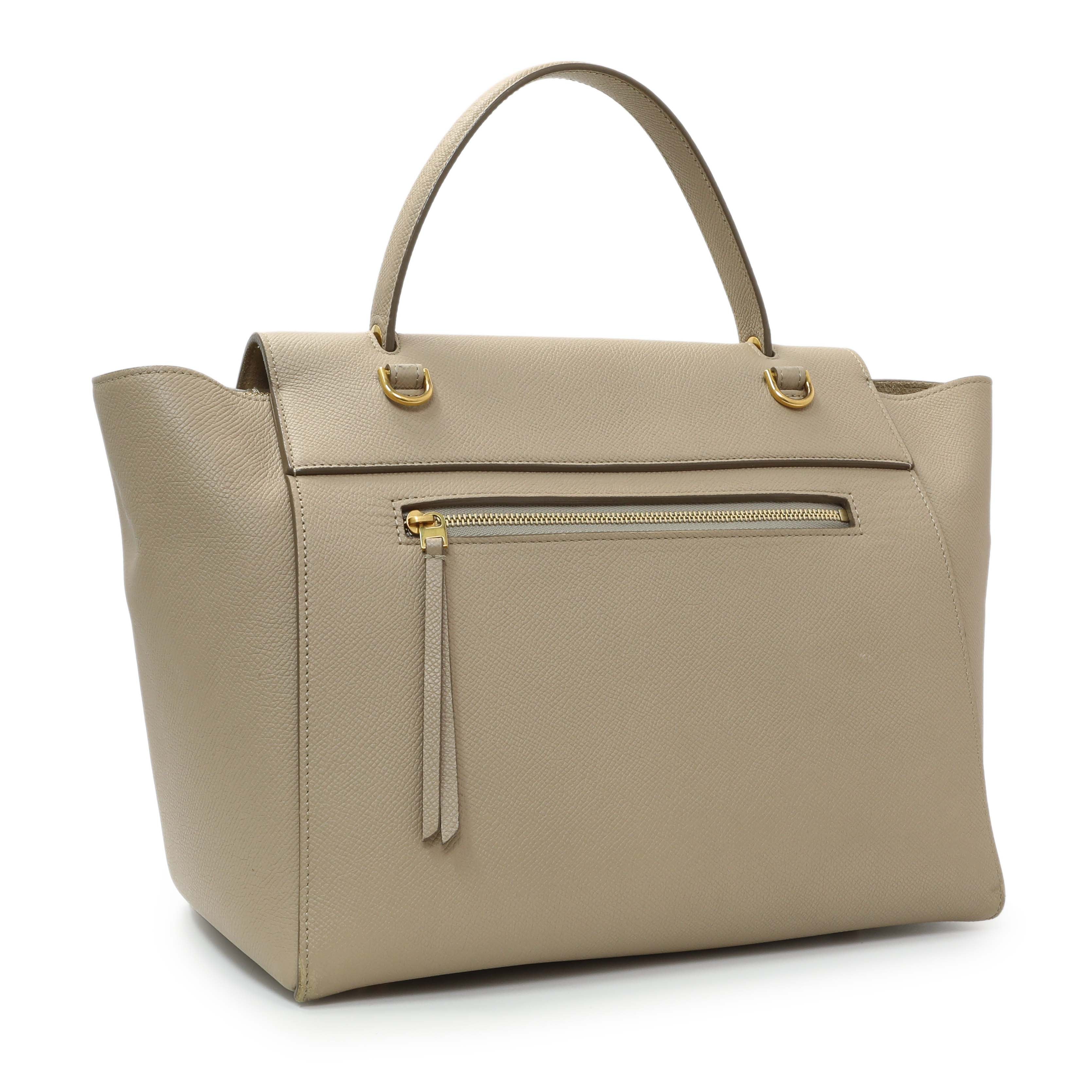 Celine Taupe Grained Calfskin Mini Belt Bag - Image 2