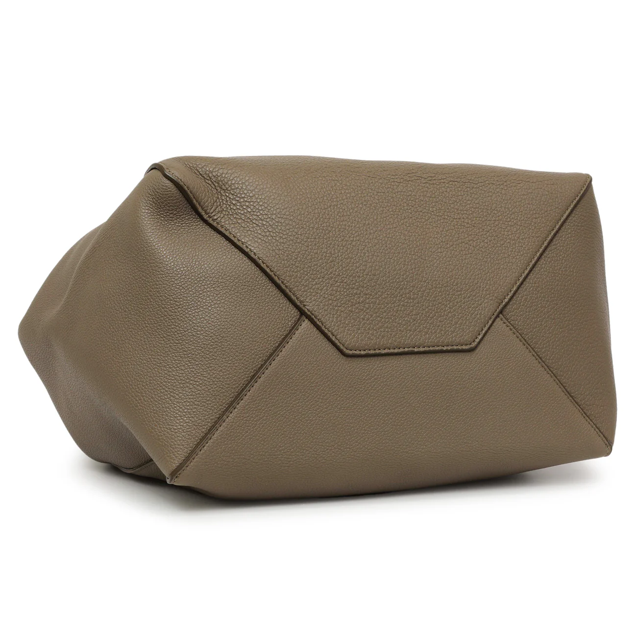 Celine Taupe Soft Grained Calfskin Small Belt Cabas Phantom - Image 3