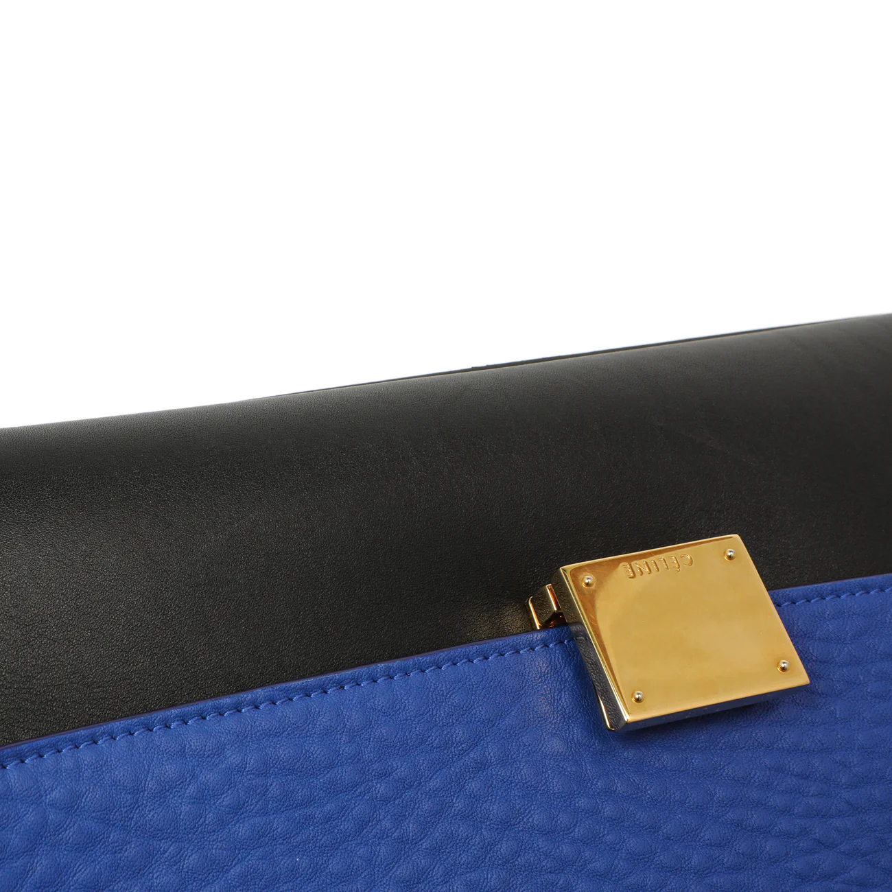 Celine Tri-Color Calfskin Medium Trapeze - Image 11