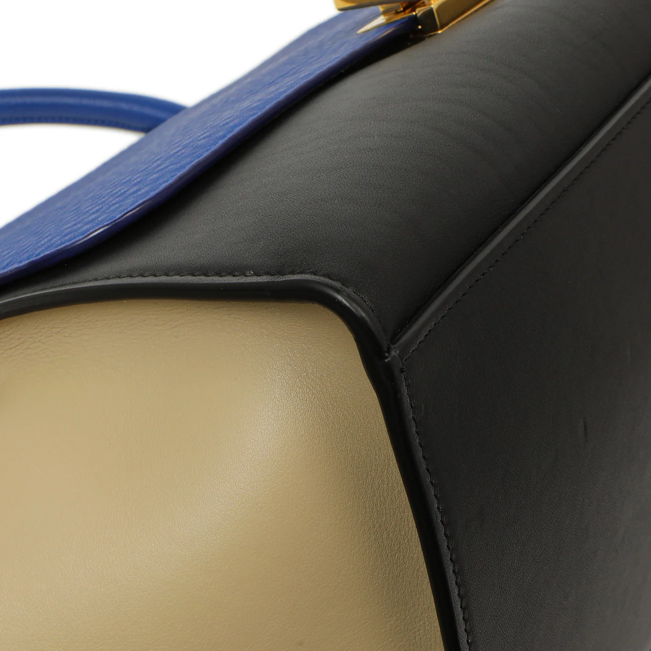 Celine Tri-Color Calfskin Medium Trapeze - Image 4