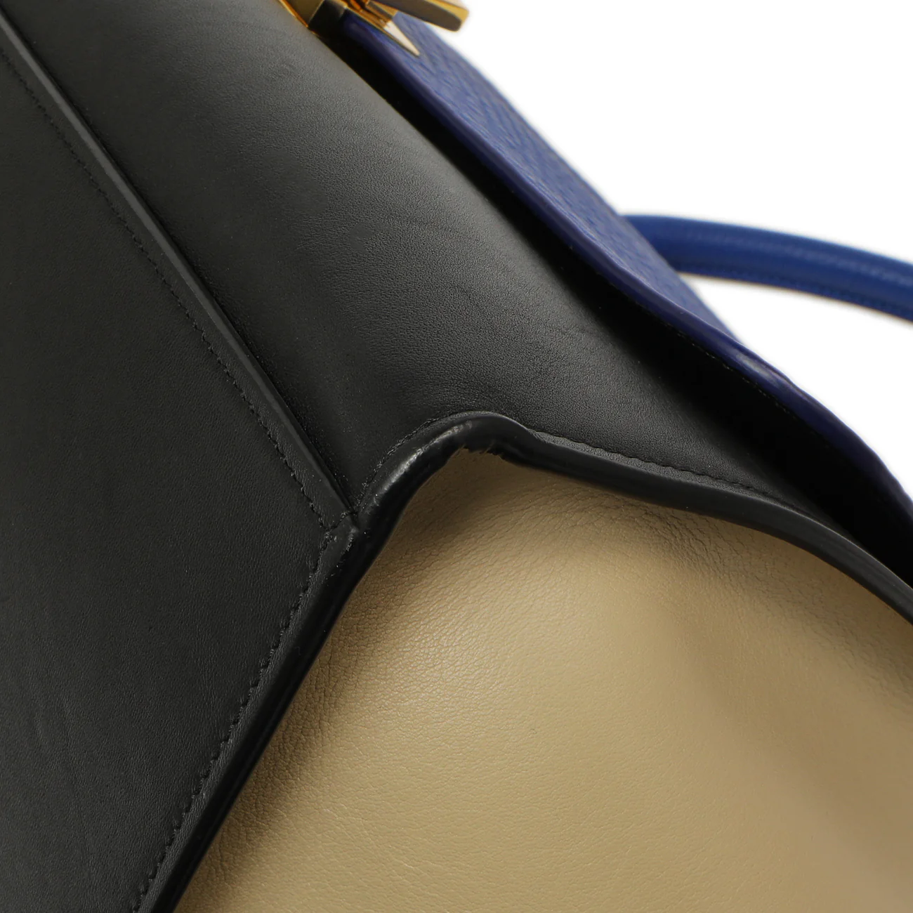Celine Tri-Color Calfskin Medium Trapeze - Image 5