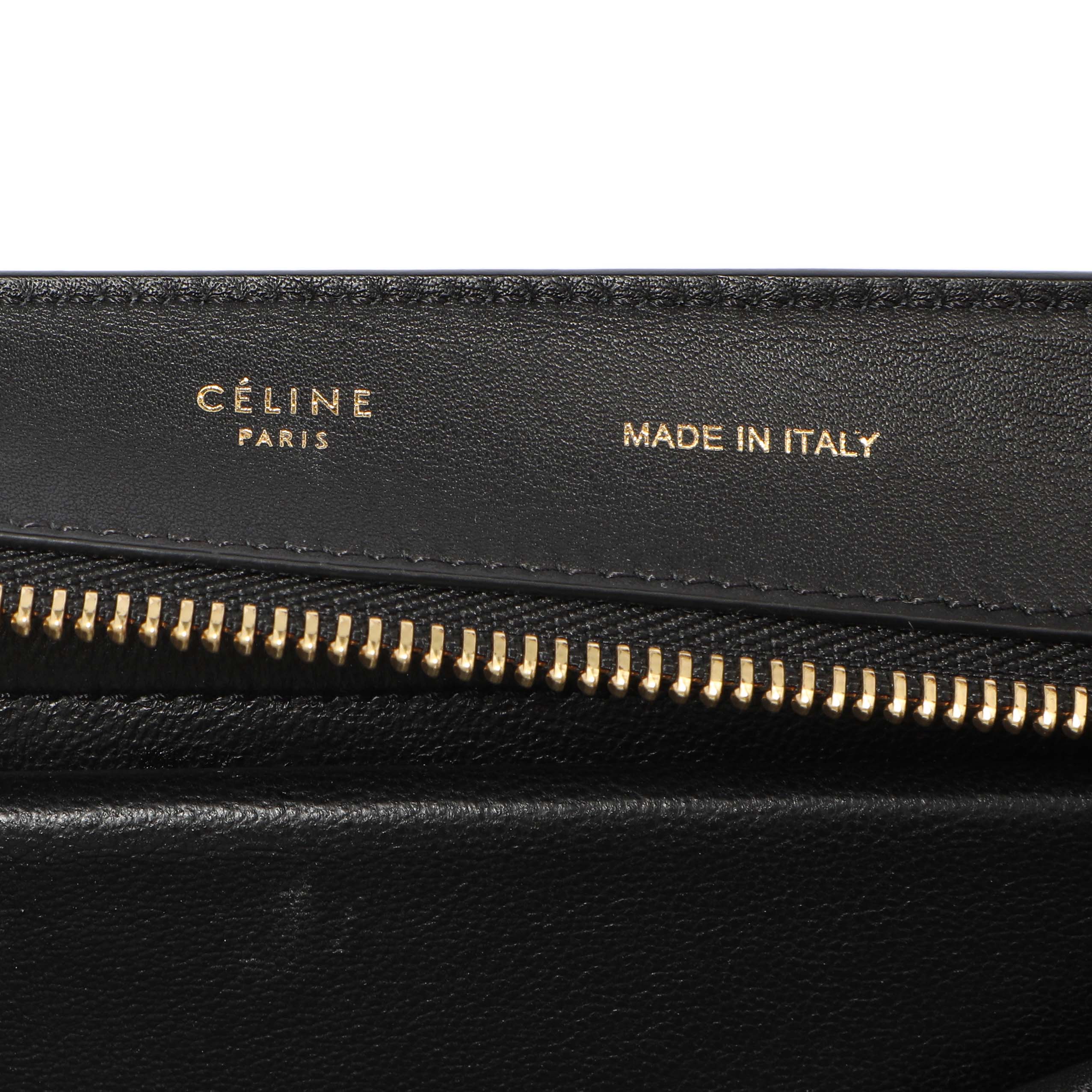 Celine Tri-Color Calfskin Suede Medium Trapeze - Image 9