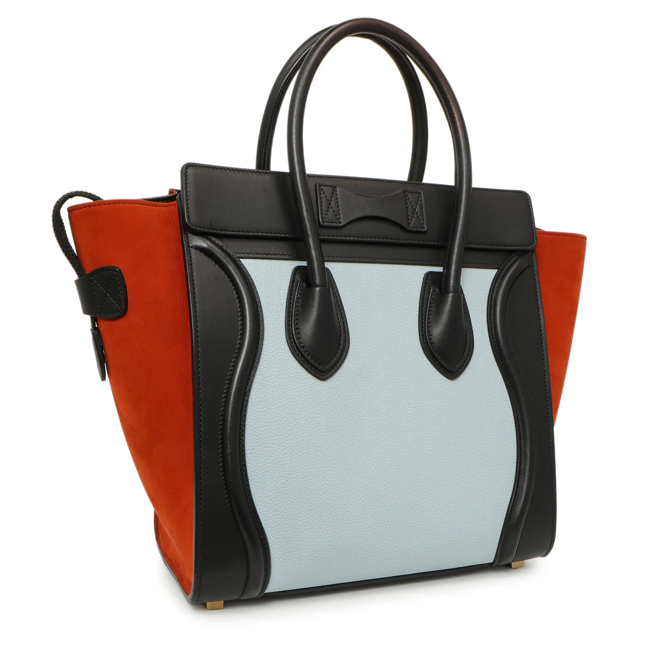Celine Tricolor Calfskin Micro Luggage Tote - Image 2