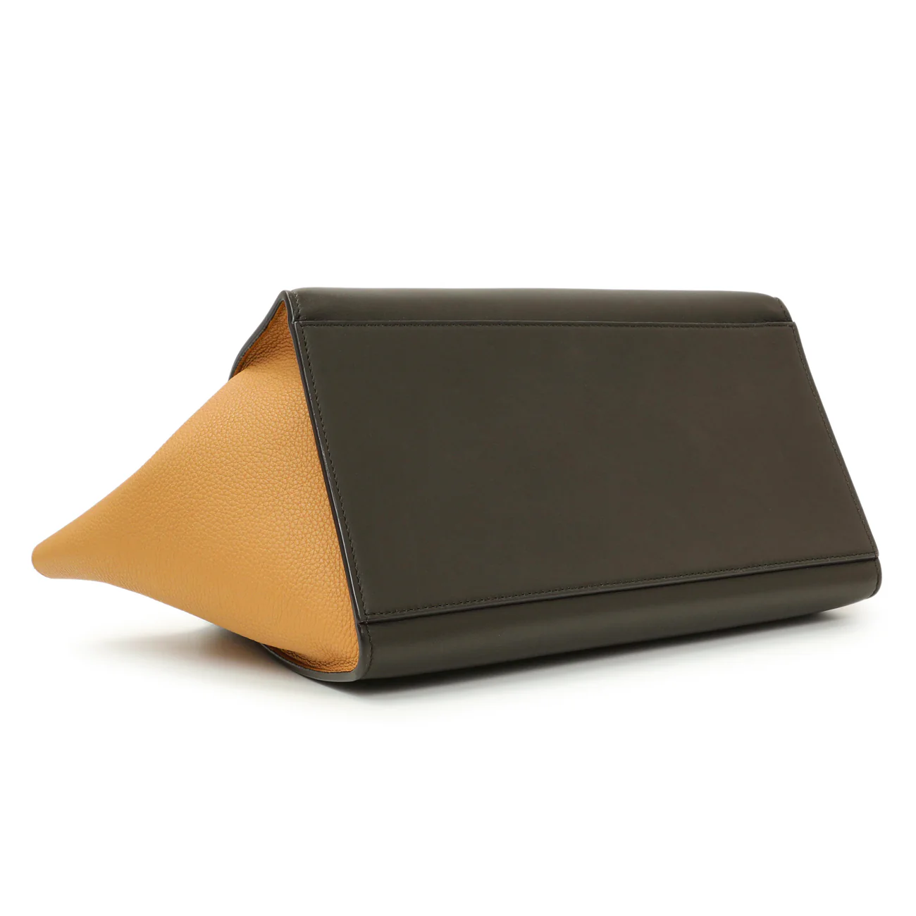 Celine Tricolor Calfskin Small Trapeze - Image 3