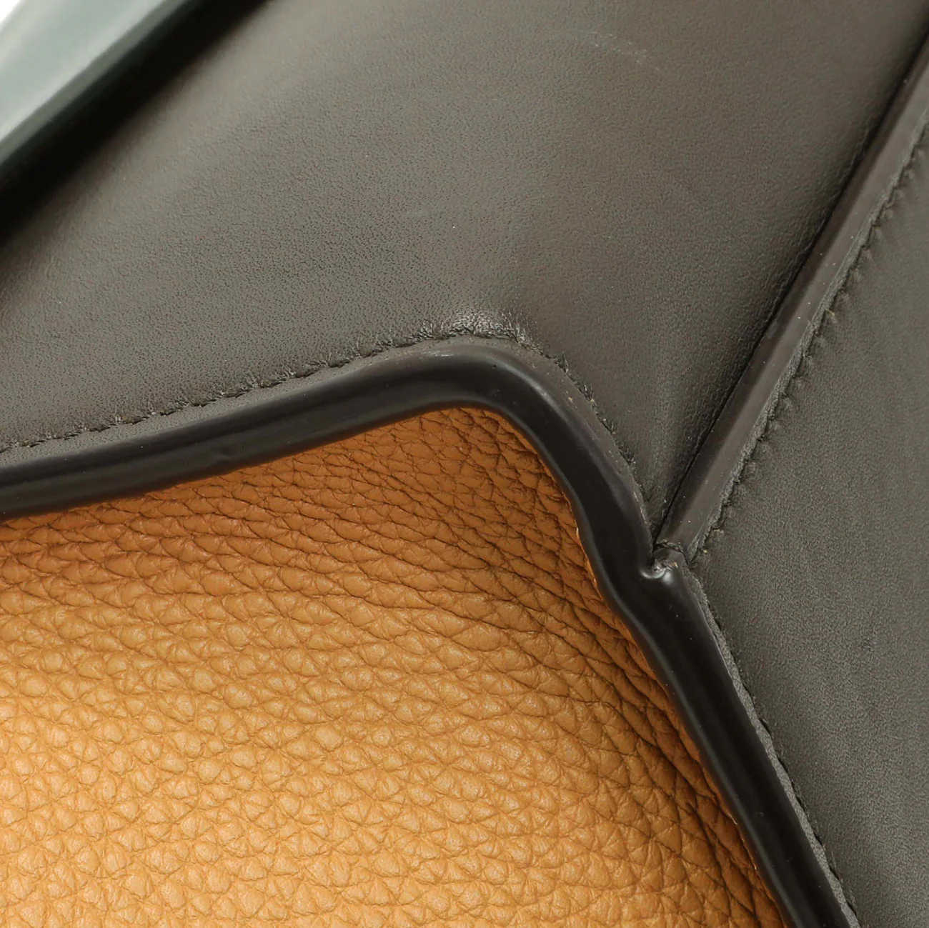 Celine Tricolor Calfskin Small Trapeze - Image 4