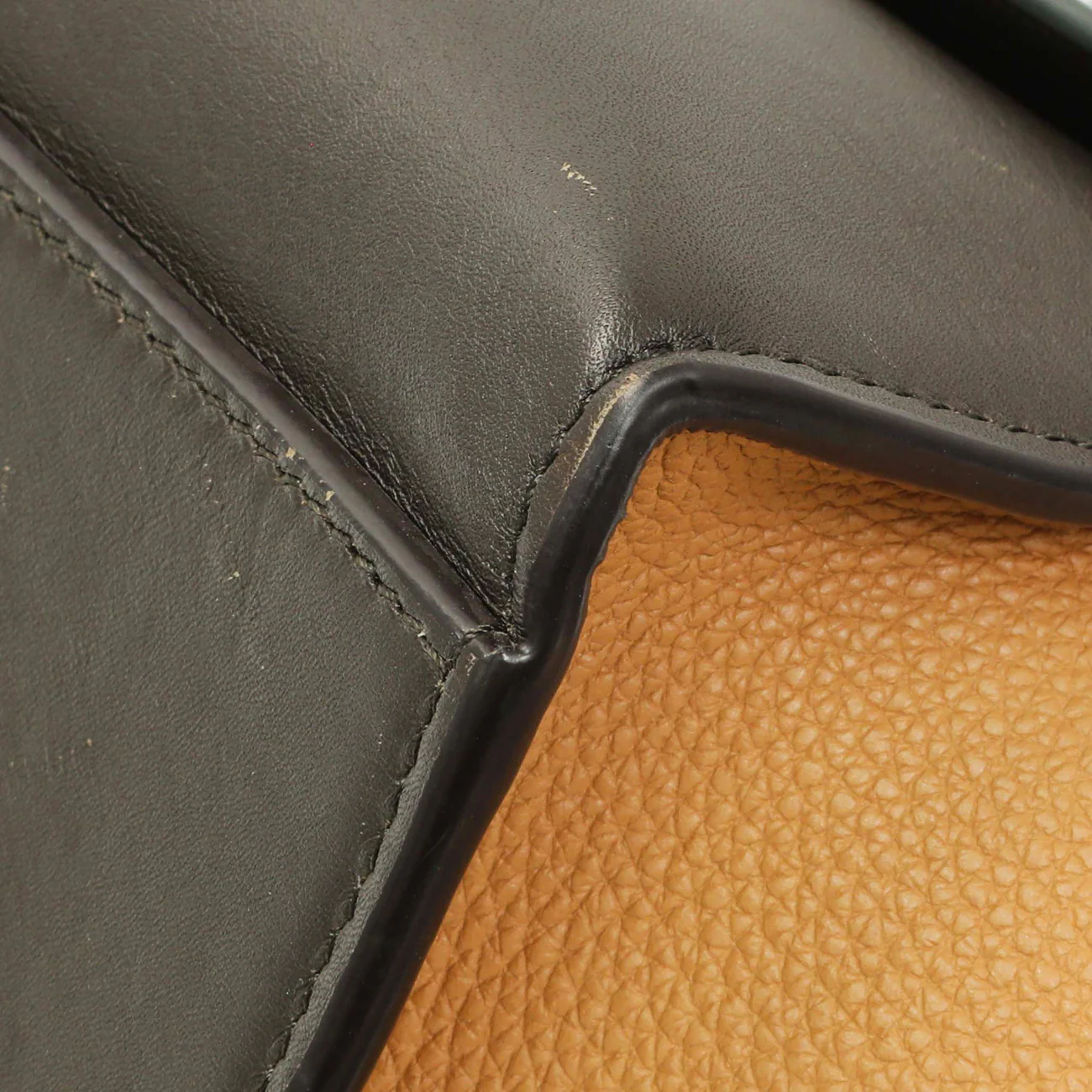 Celine Tricolor Calfskin Small Trapeze - Image 5