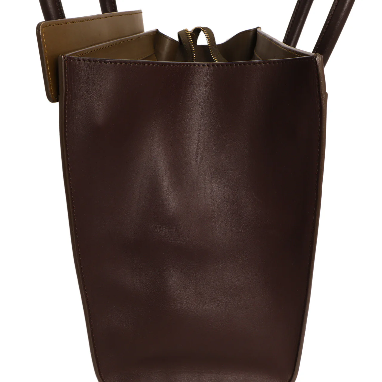 Celine Tricolor Smooth Calfskin Mini Luggage Tote - Image 12