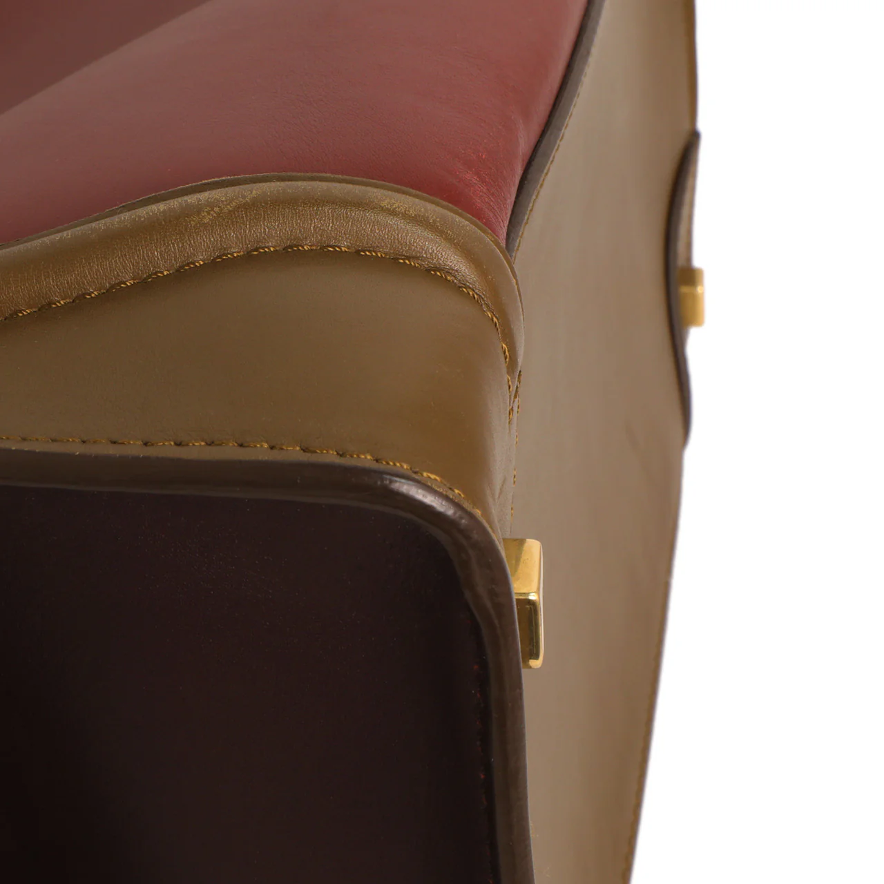 Celine Tricolor Smooth Calfskin Mini Luggage Tote - Image 6