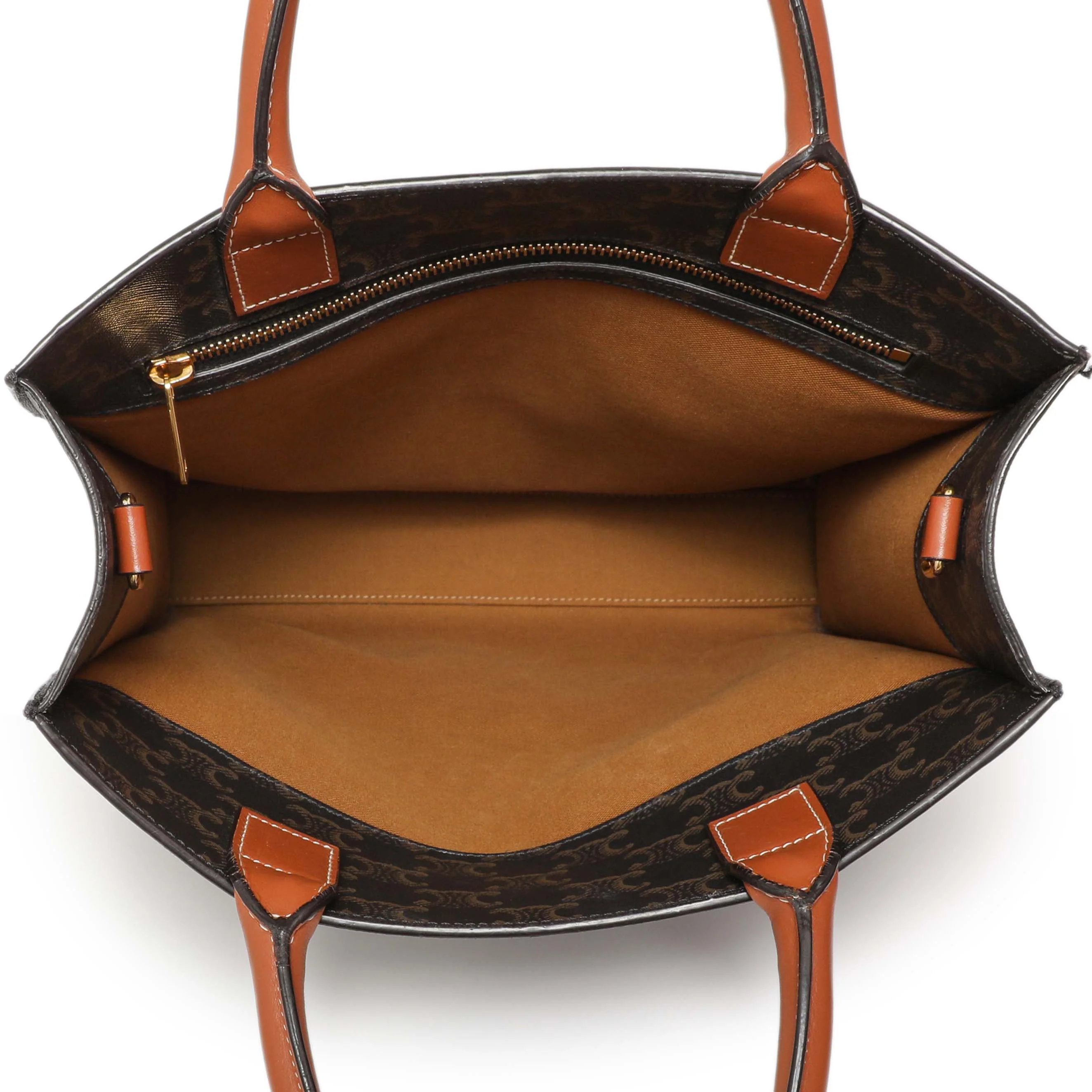 Celine Triomphe Canvas Small Vertical Cabas - Image 12