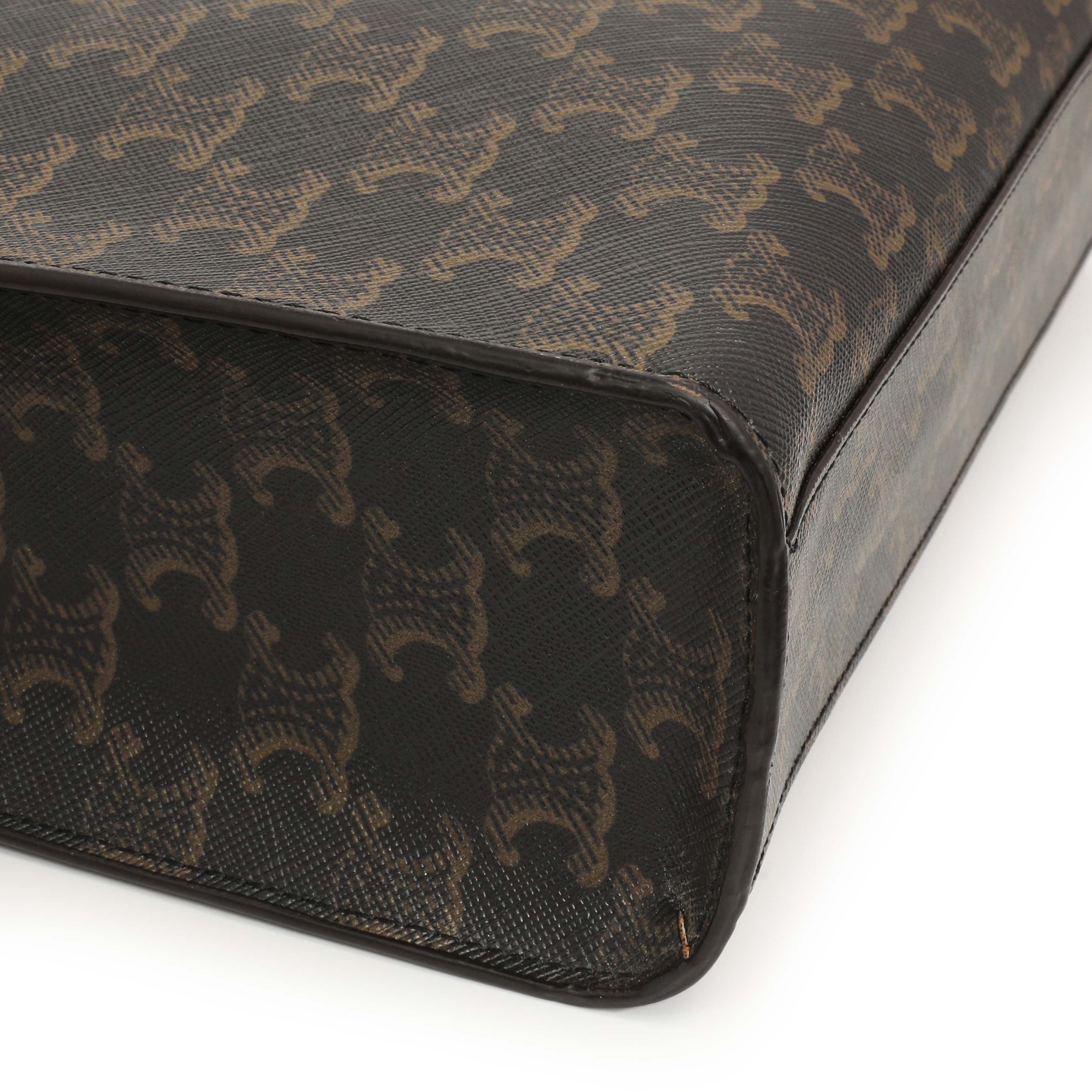 Celine Triomphe Canvas Small Vertical Cabas - Image 4