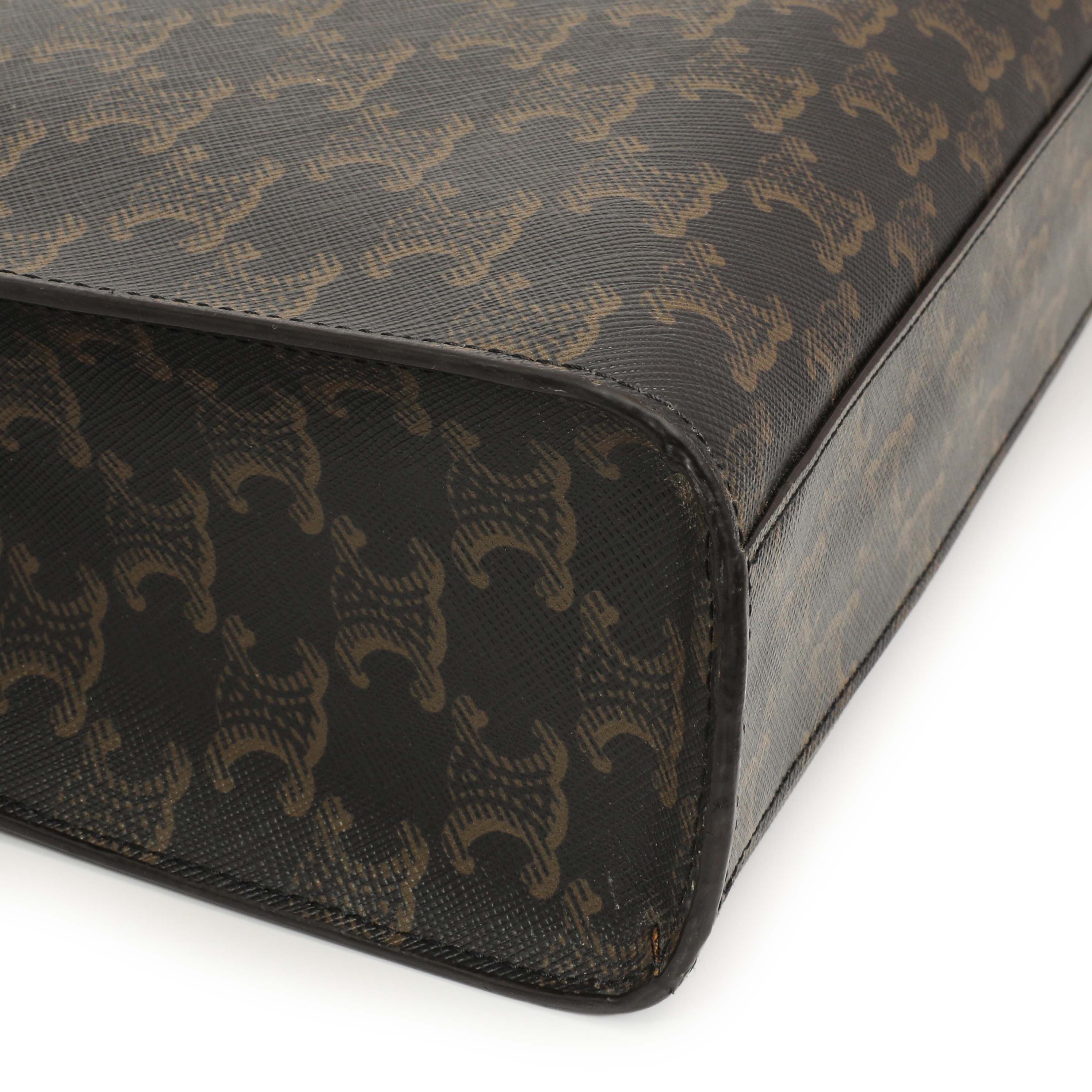 Celine Triomphe Canvas Small Vertical Cabas - Image 6