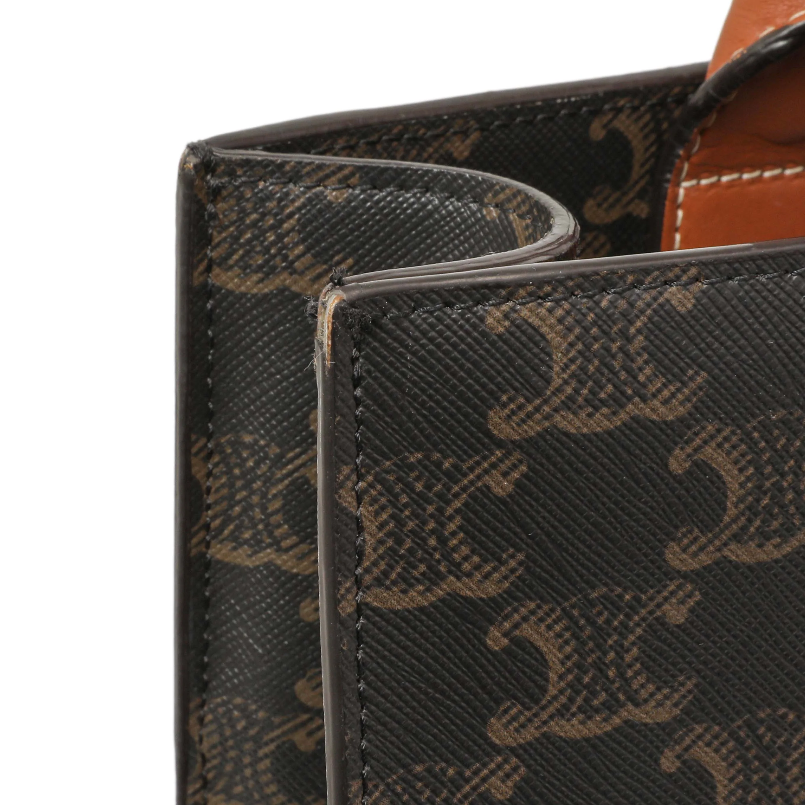 Celine Triomphe Canvas Small Vertical Cabas - Image 9