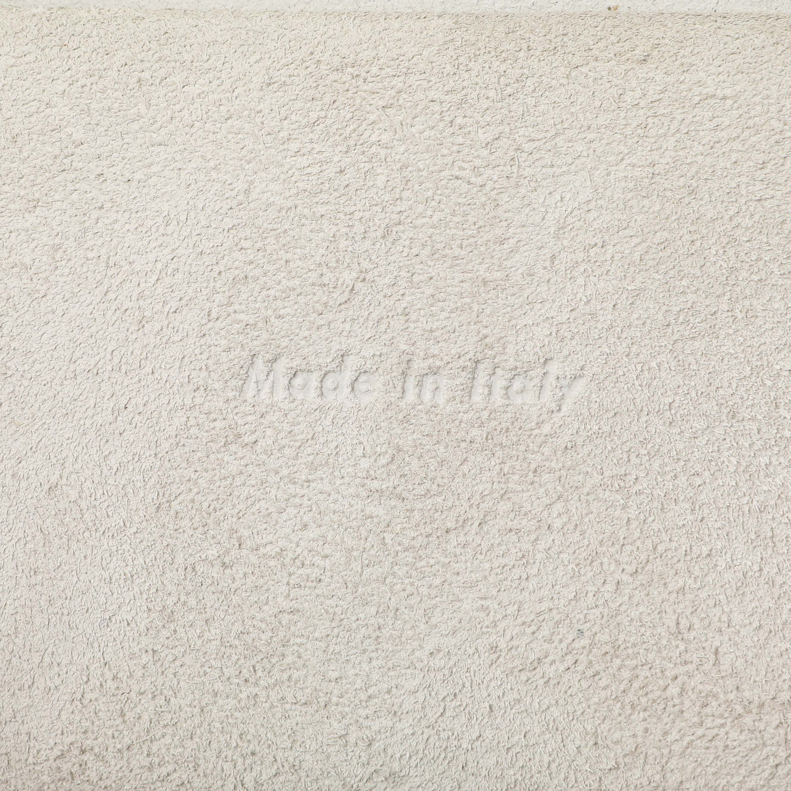 Celine White Grained Calfskin Mini Belt Bag - Image 9