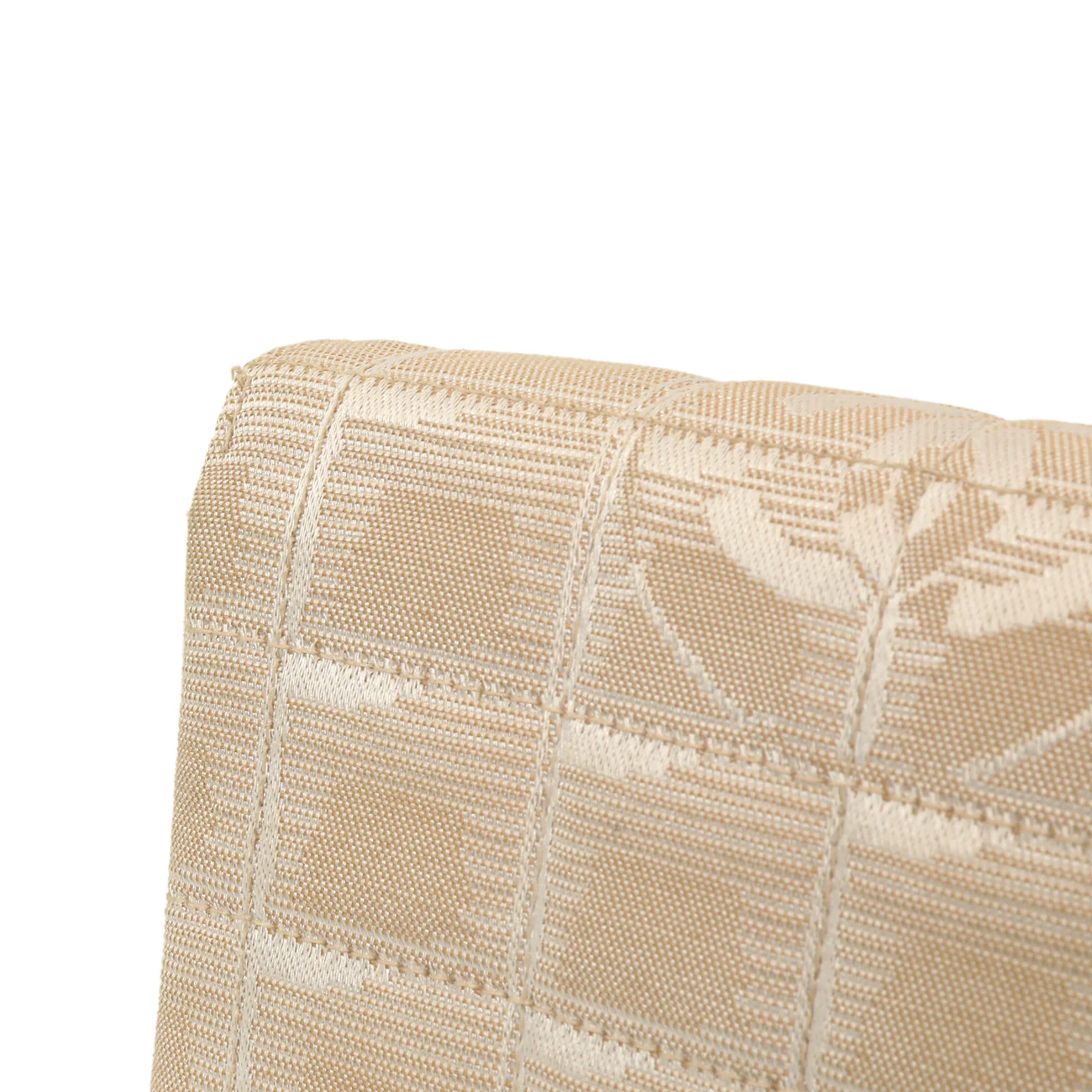 Chanel Beige Nylon Travel East West Flap - Image 4