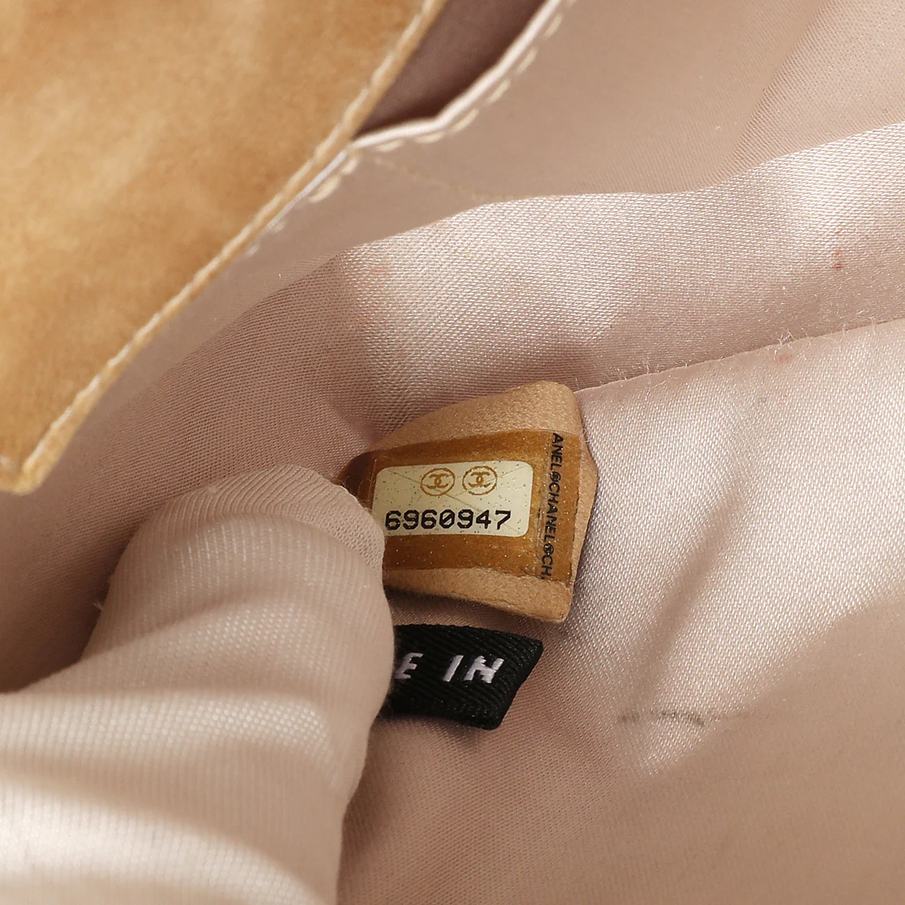 Chanel Beige Nylon Travel East West Flap - Image 7