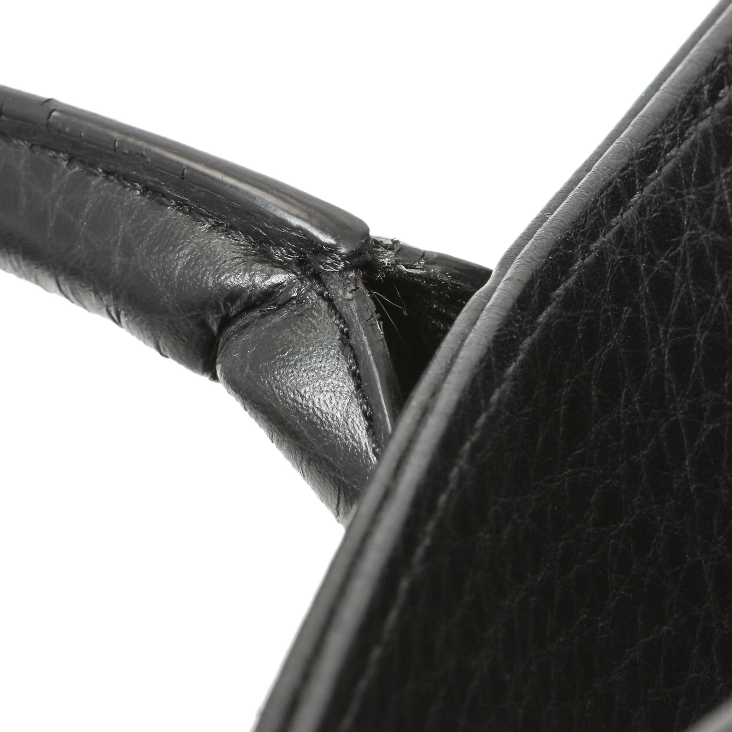 Chanel Black Calfskin Cerf Executive Shopper Tote - Image 12
