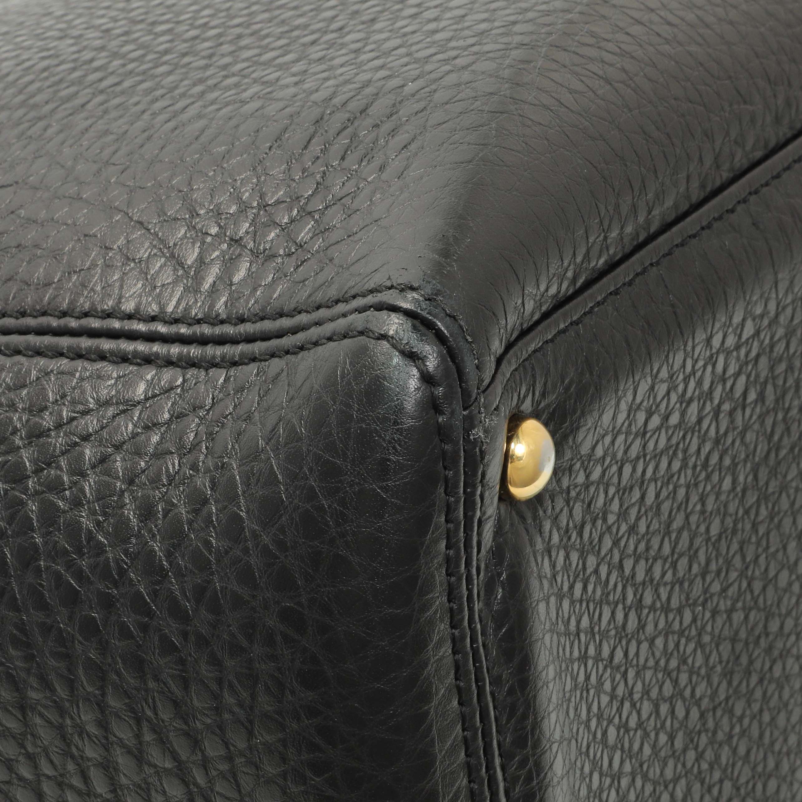 Chanel Black Calfskin Cerf Executive Shopper Tote - Image 6