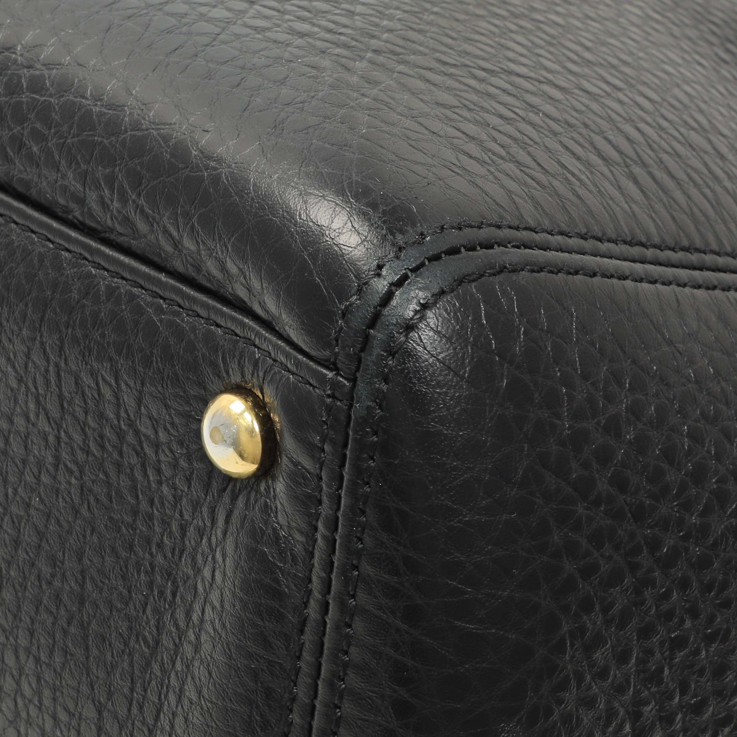 Chanel Black Calfskin Cerf Executive Shopper Tote - Image 7