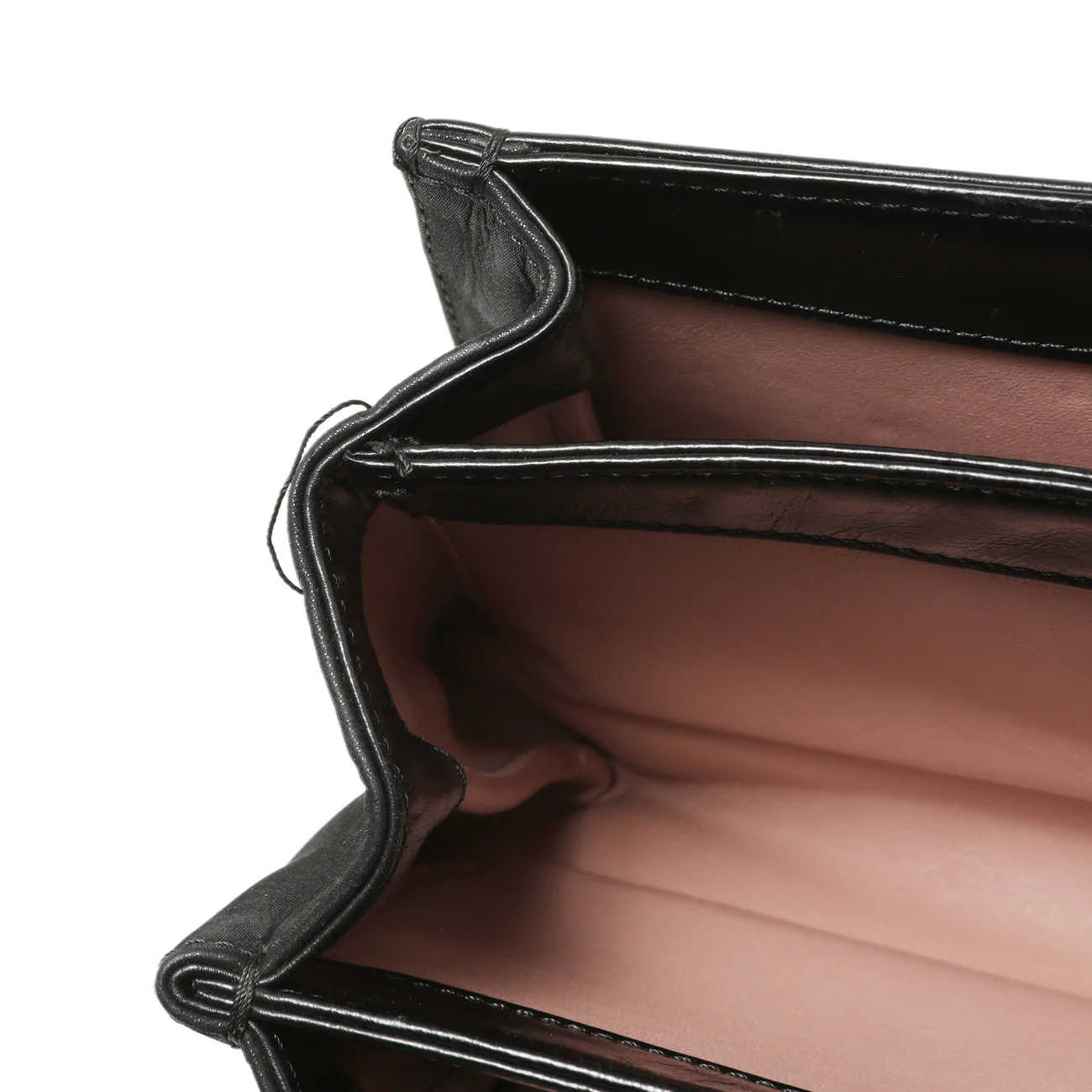 Chanel Black Calfskin Quilted Small Straight Lined Flap - Image 11