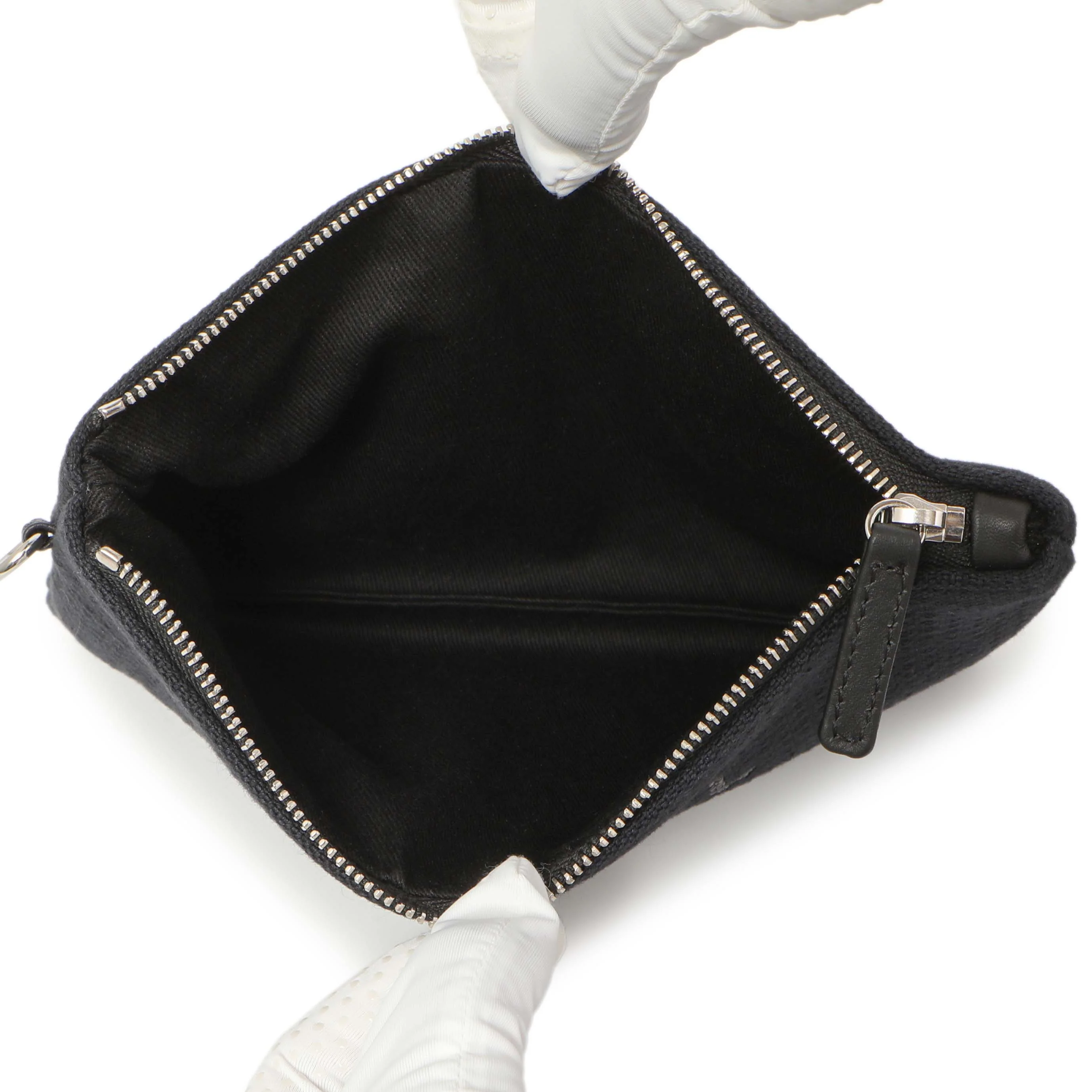 Chanel Black Canvas Small Deauville Tote - Image 7
