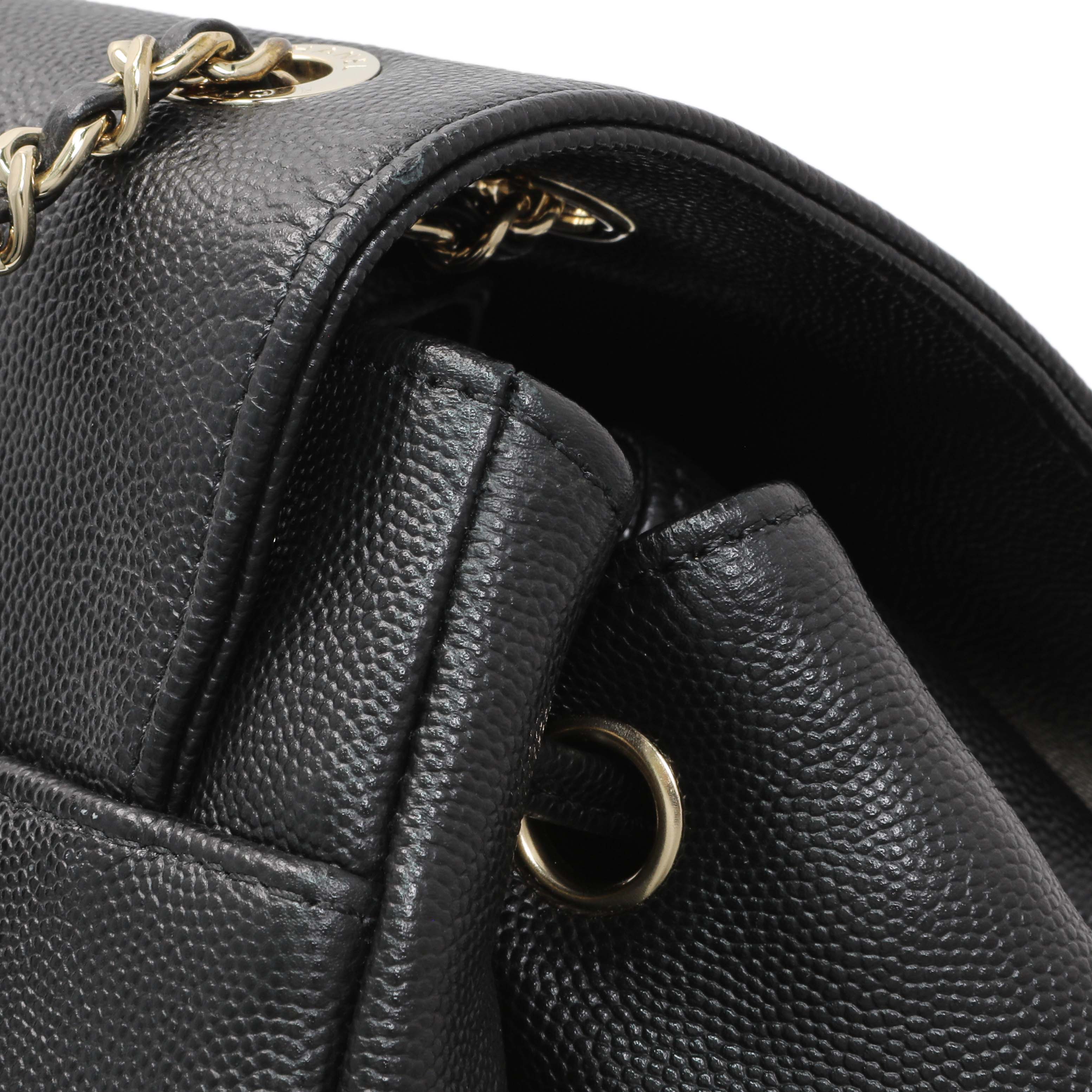 Chanel Black Caviar Affinity Backpack - Image 11