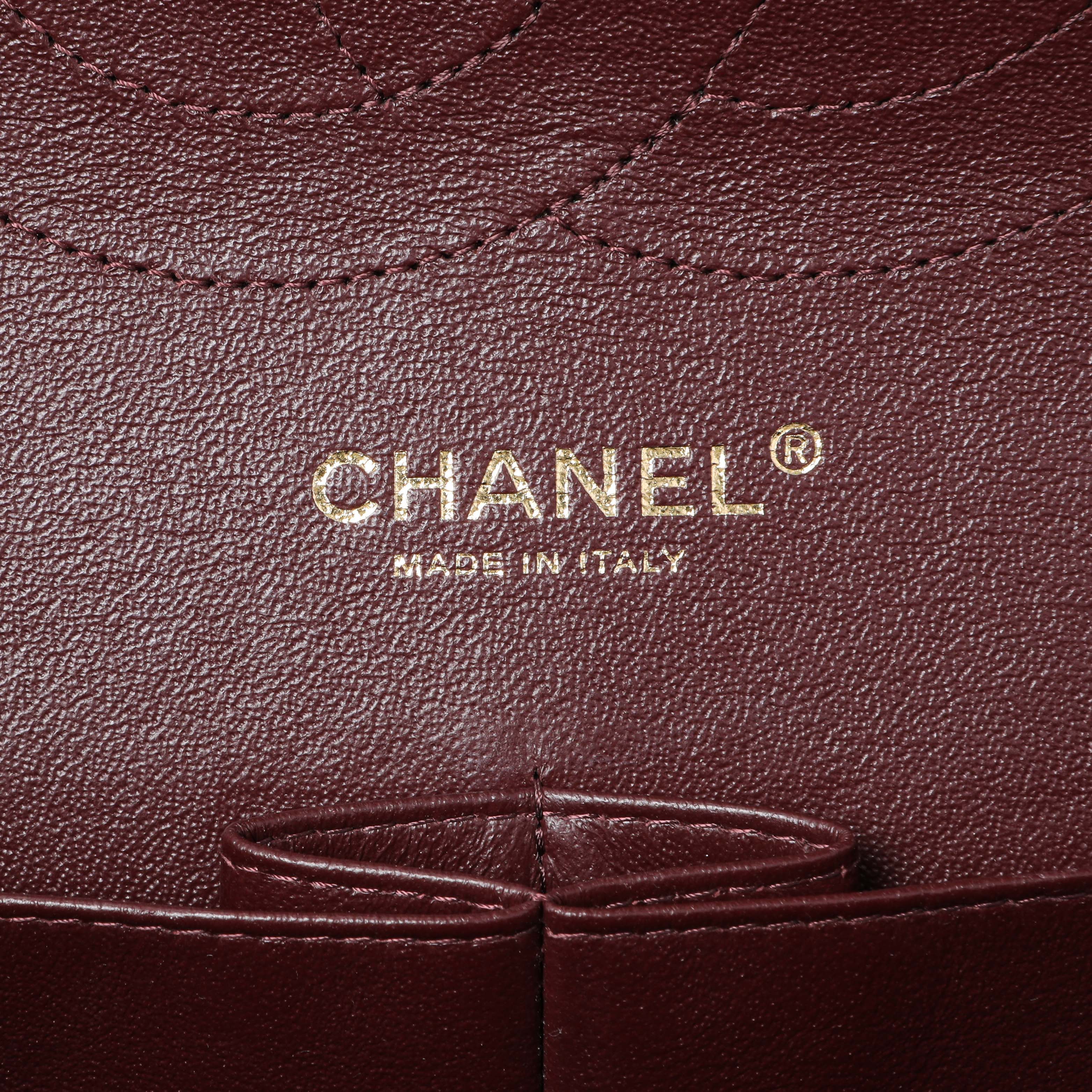 Chanel Black Caviar Jumbo Classic Double Flap - Image 5