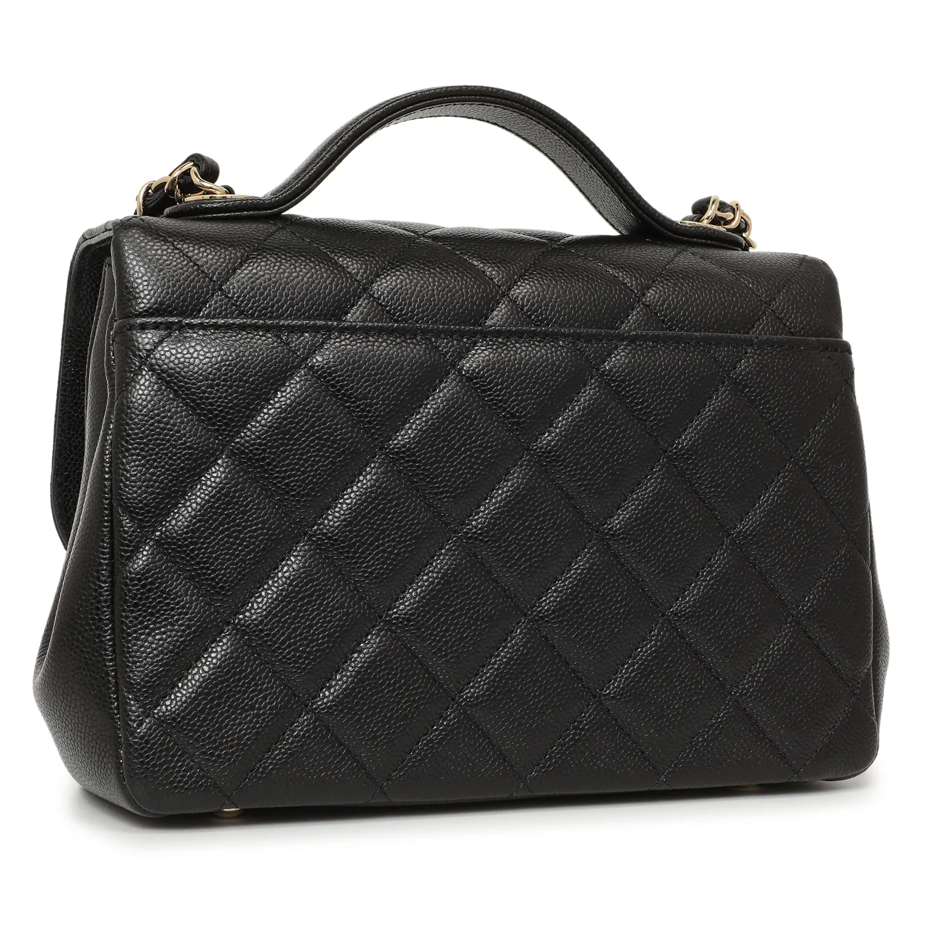 Chanel Black Caviar Medium Business Affinity Flap - Image 2