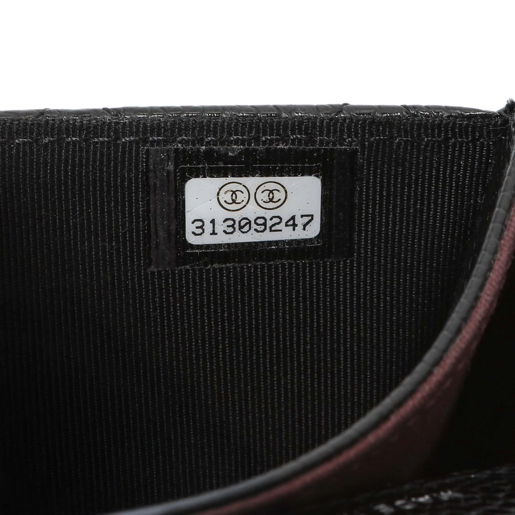 Chanel Black Caviar Quilted Flap Card Holder Wallet - Image 6