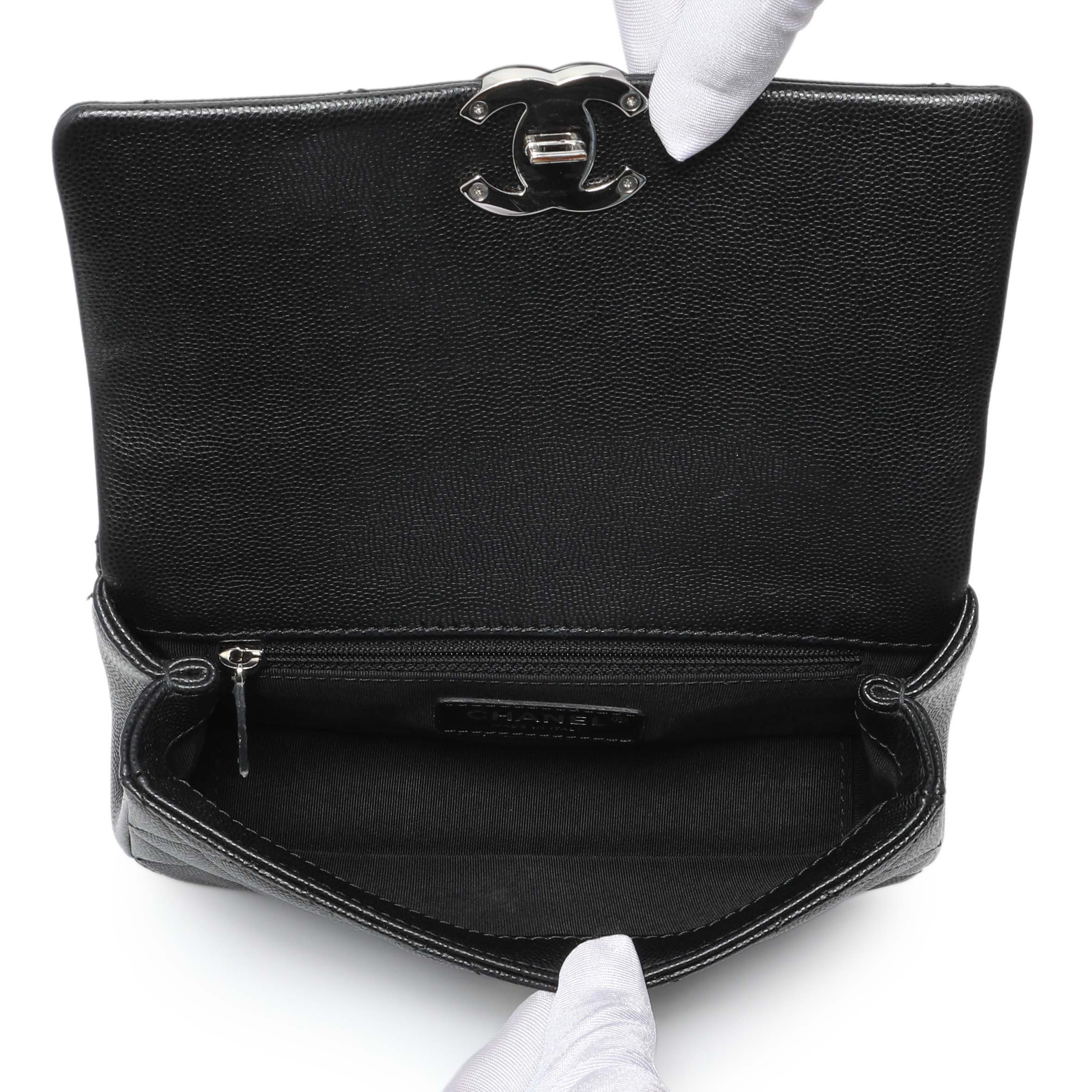 Chanel Black Caviar Quilted My Everything Small Flap - Image 8