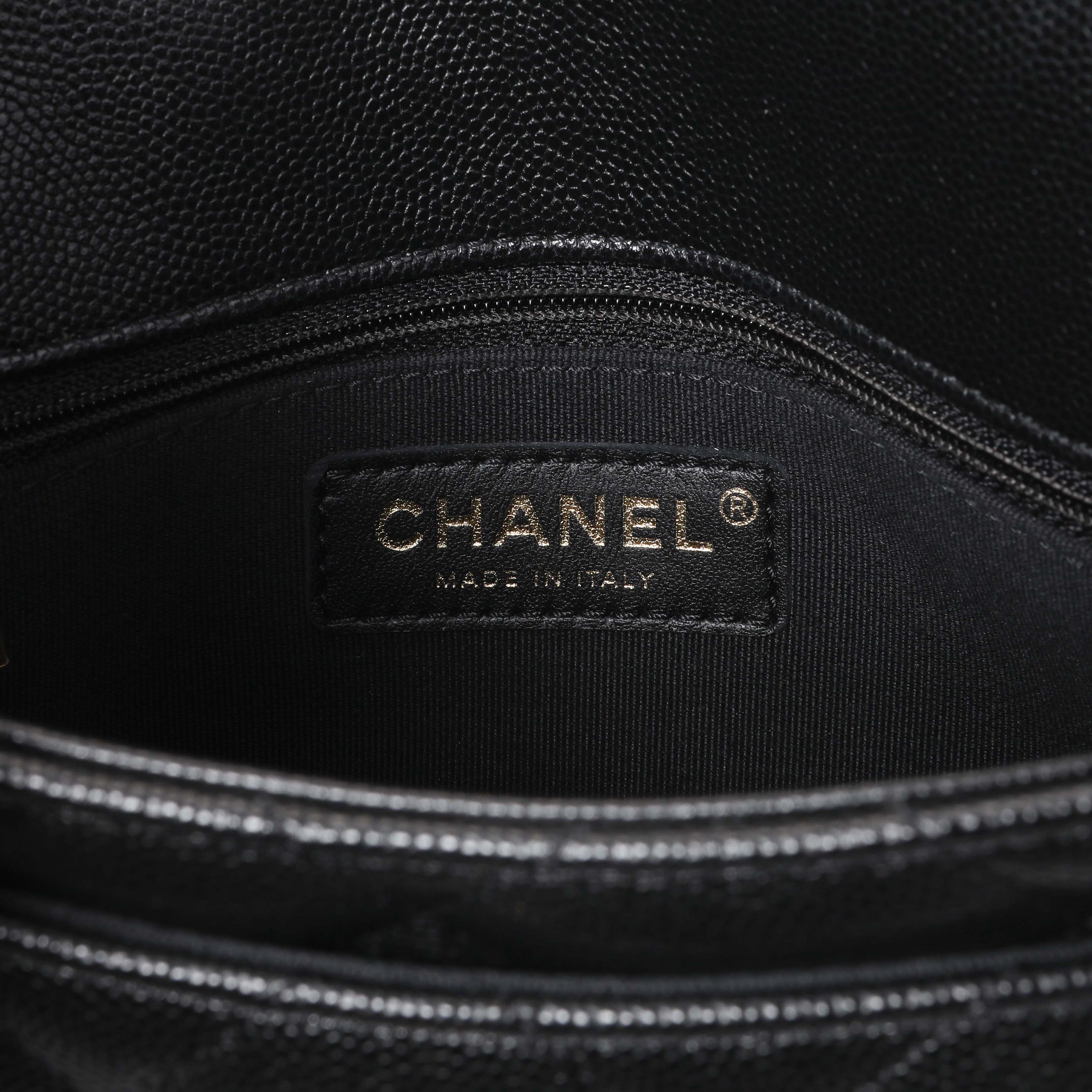 Chanel Black Caviar Seasonal Mini Flap - Image 5