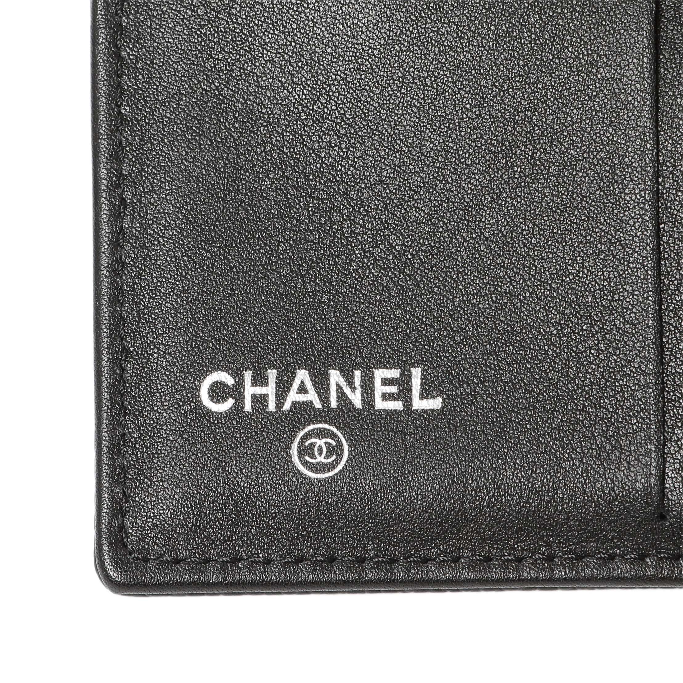 Chanel Black Caviar Timeless Compact Wallet - Image 5