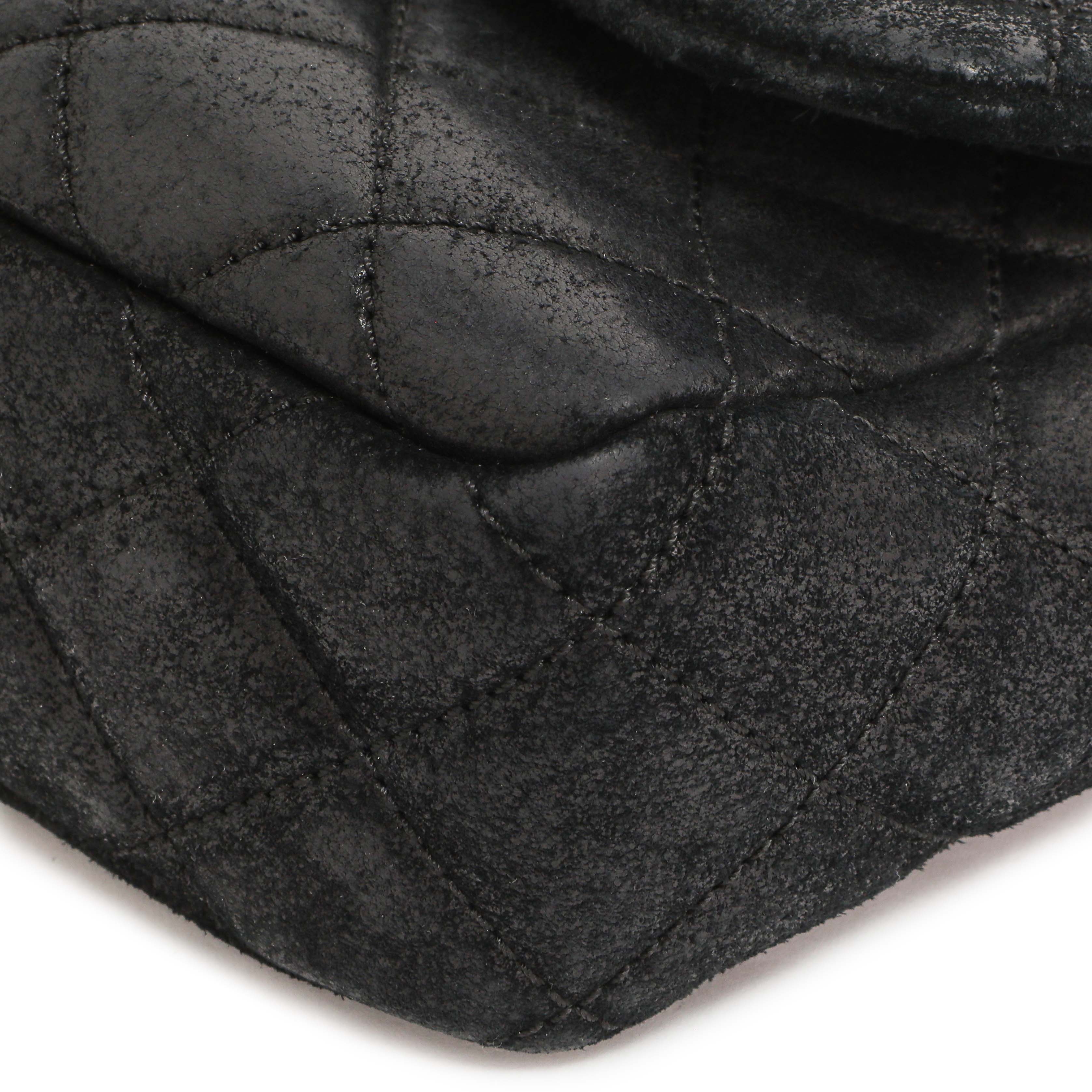 Chanel Black Cowhide Paris Dallas Double Flap - Image 5