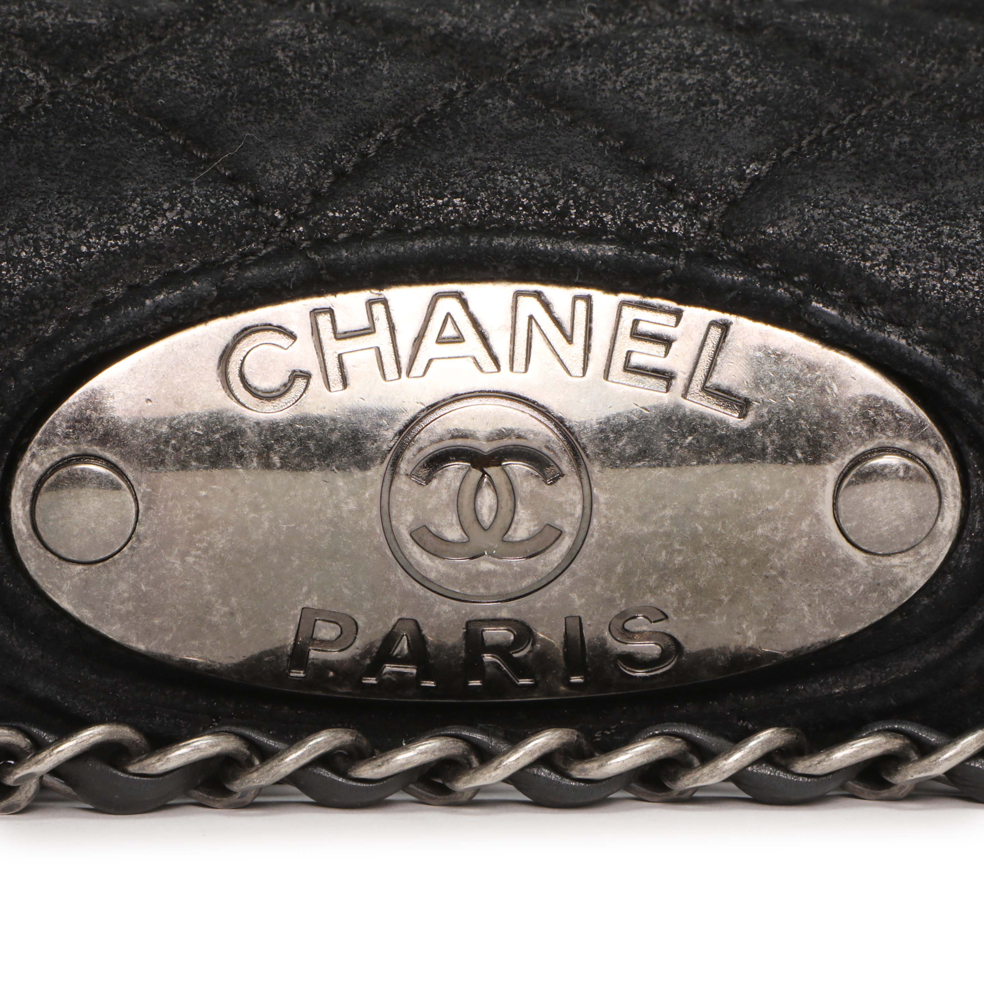 Chanel Black Cowhide Paris Dallas Double Flap - Image 8