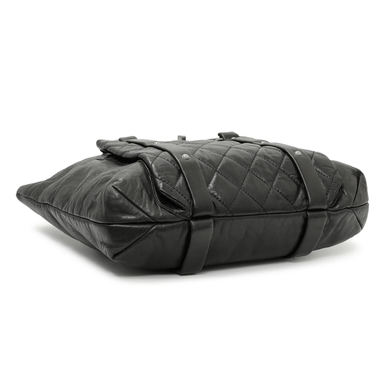 Chanel Black Lambskin 8 Knots Tote - Image 3