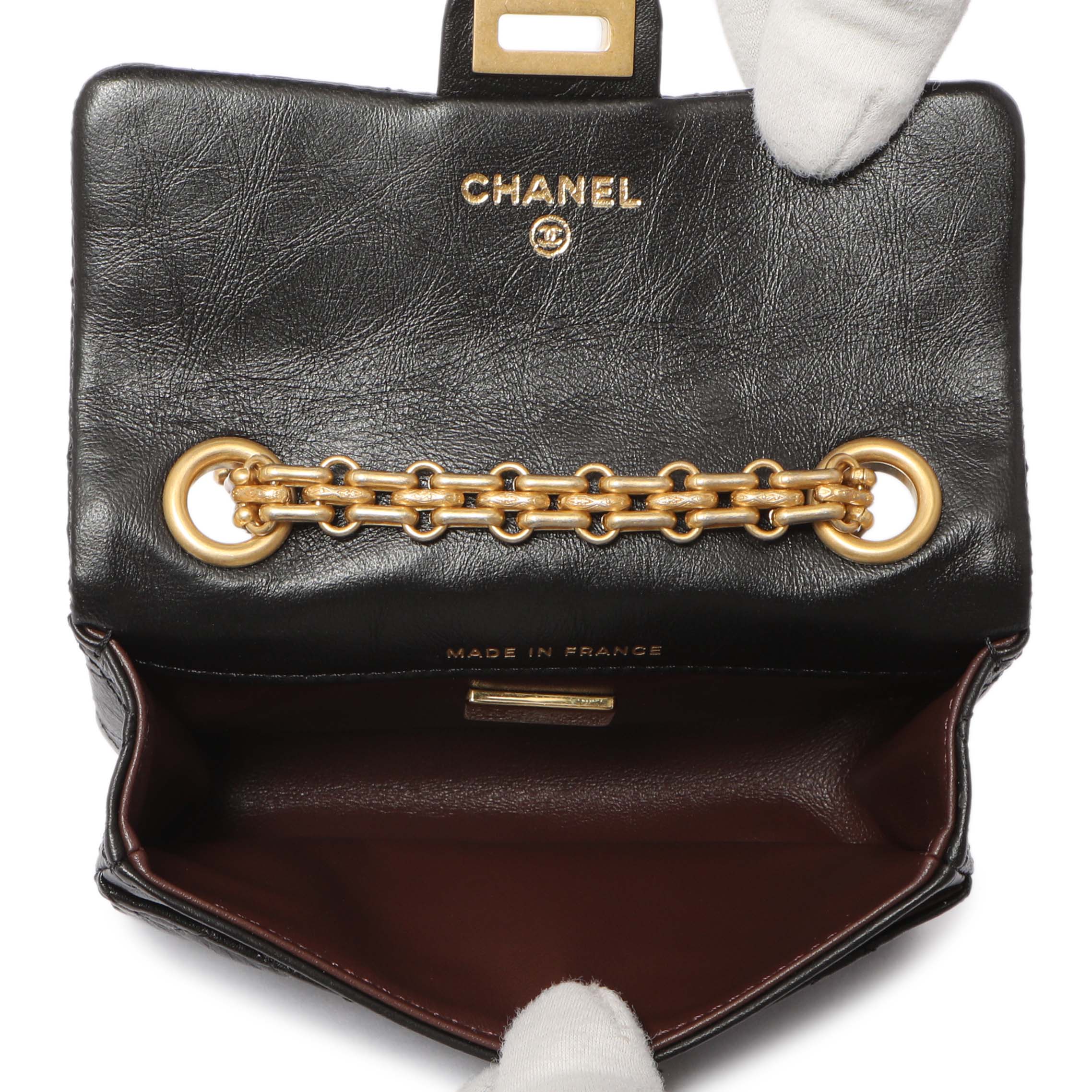 Chanel Black Lambskin, Calfskin, Tweed Success Story Mini Bags - Image 10