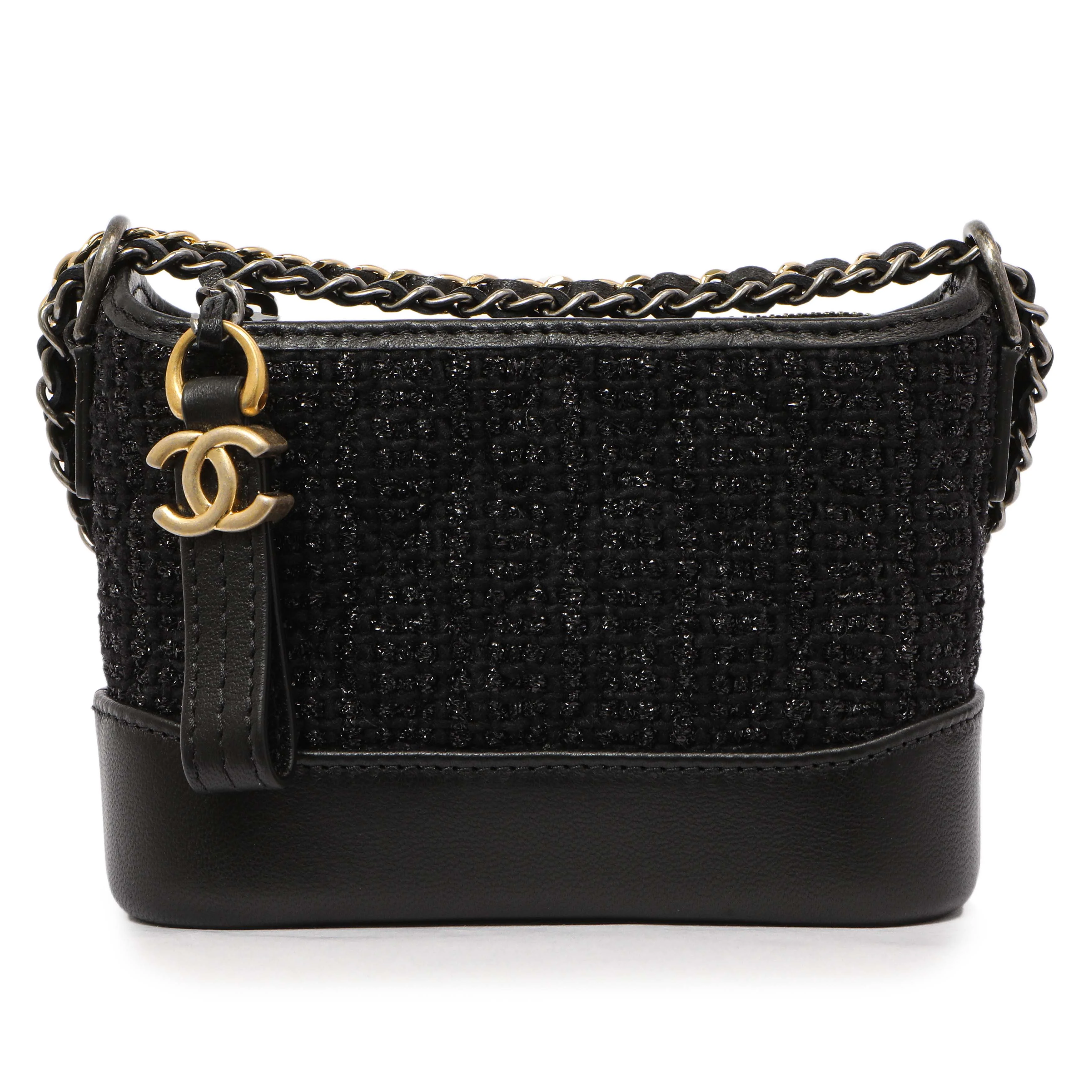 Chanel Black Lambskin, Calfskin, Tweed Success Story Mini Bags - Image 25
