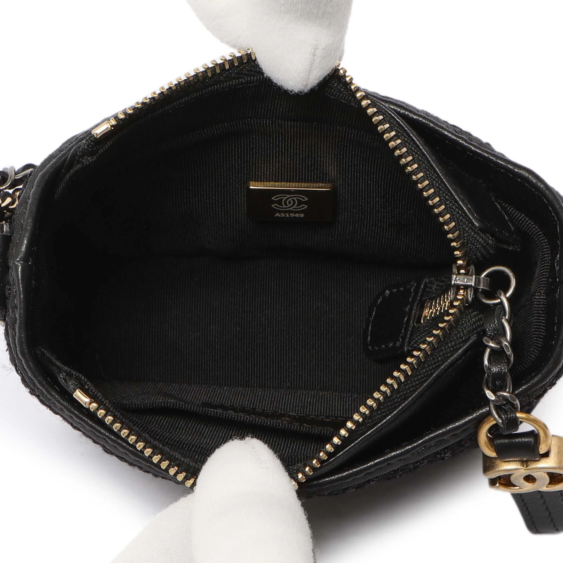 Chanel Black Lambskin, Calfskin, Tweed Success Story Mini Bags - Image 28