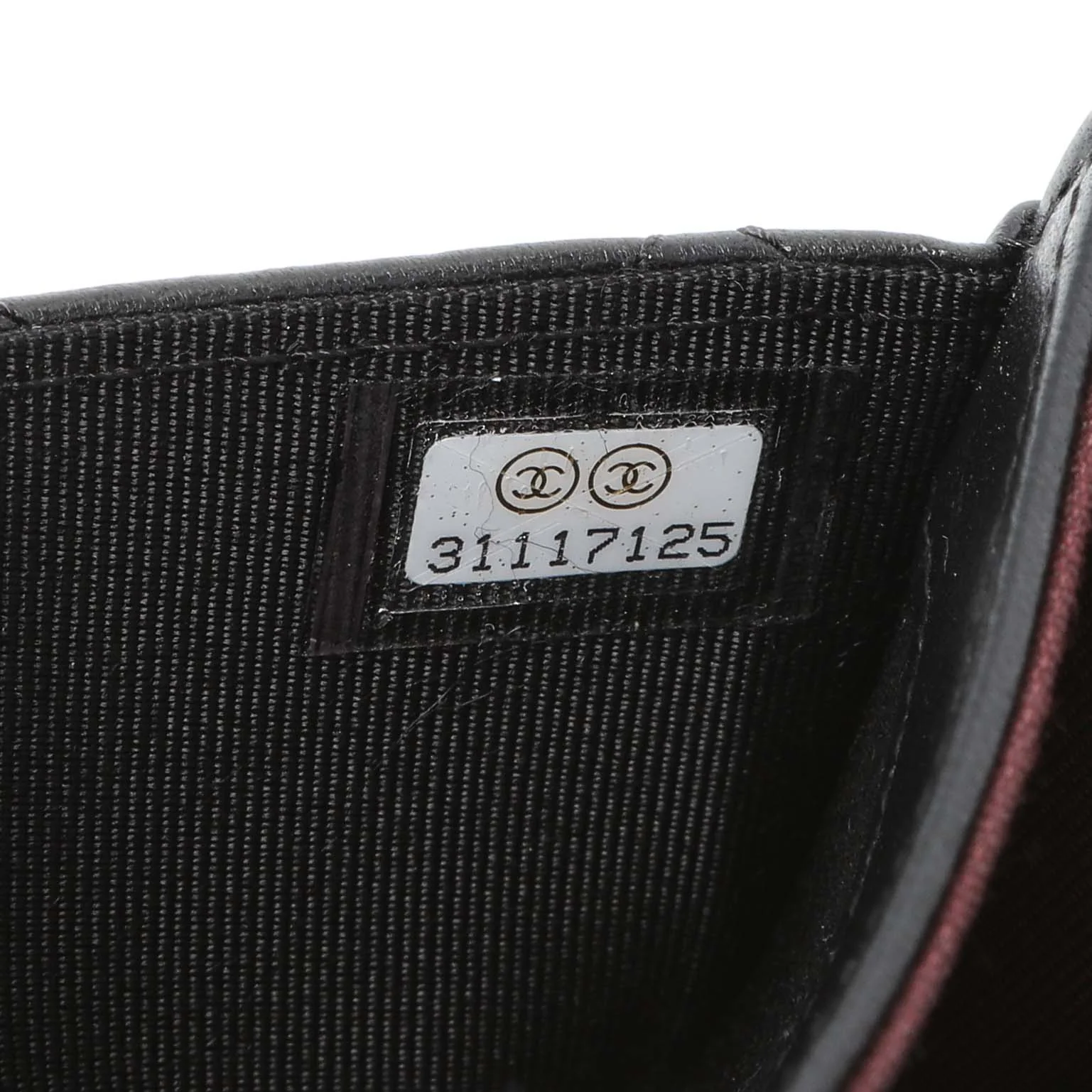 Chanel Black Lambskin Quilted Flap Card Holder Wallet - Image 7