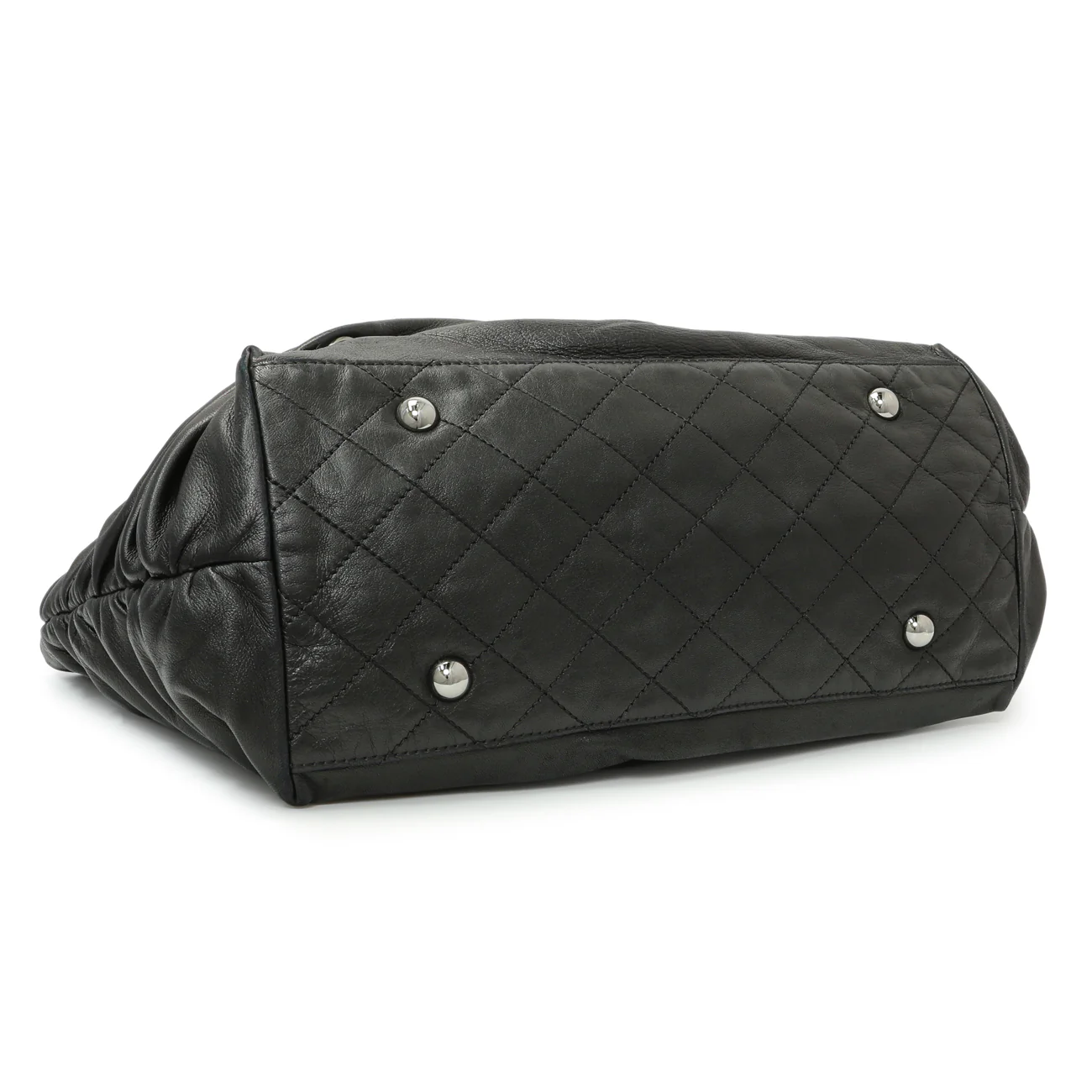Chanel Black Lambskin Timeless Sharpei Tote - Image 3