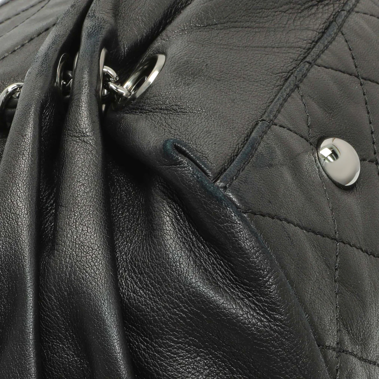 Chanel Black Lambskin Timeless Sharpei Tote - Image 4