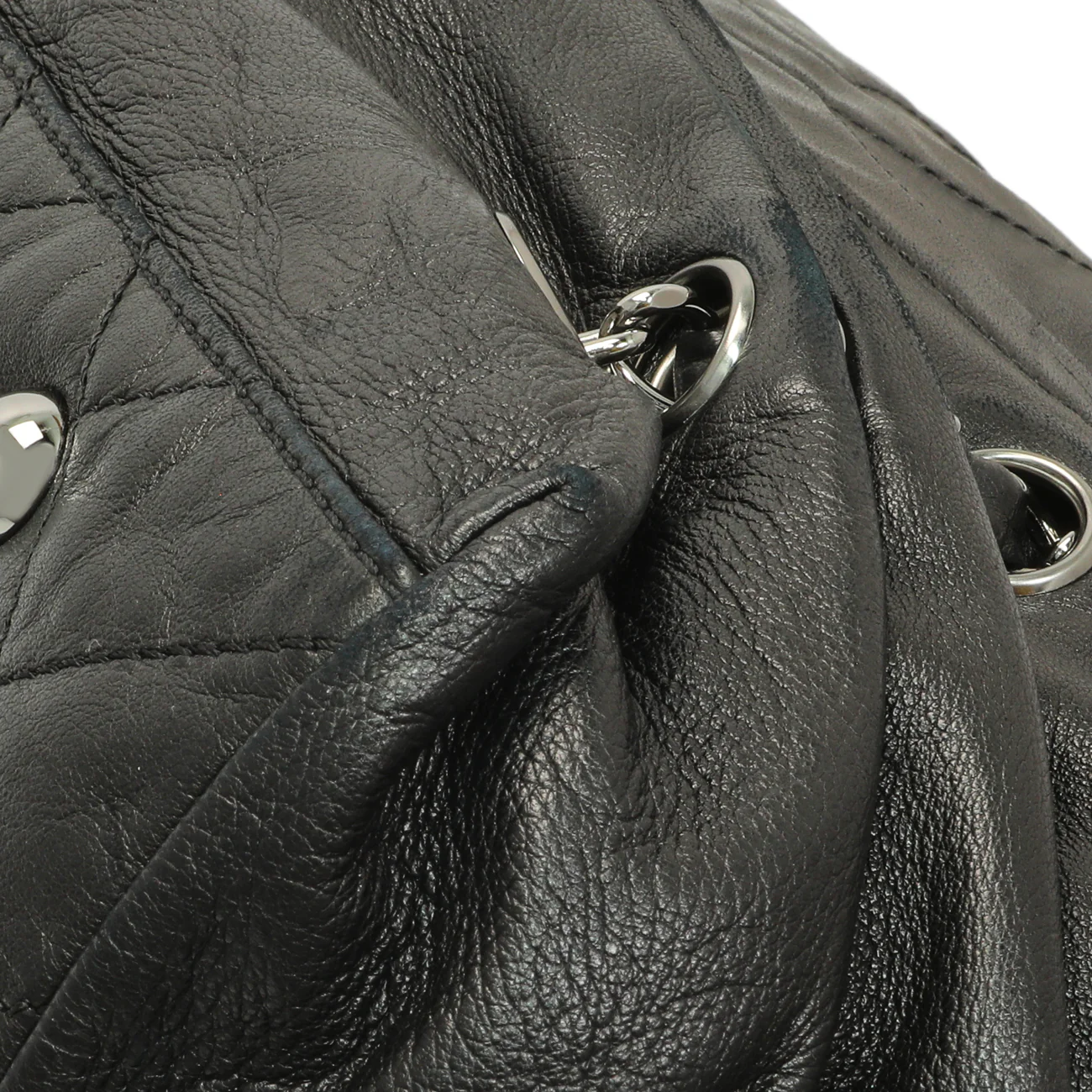 Chanel Black Lambskin Timeless Sharpei Tote - Image 5