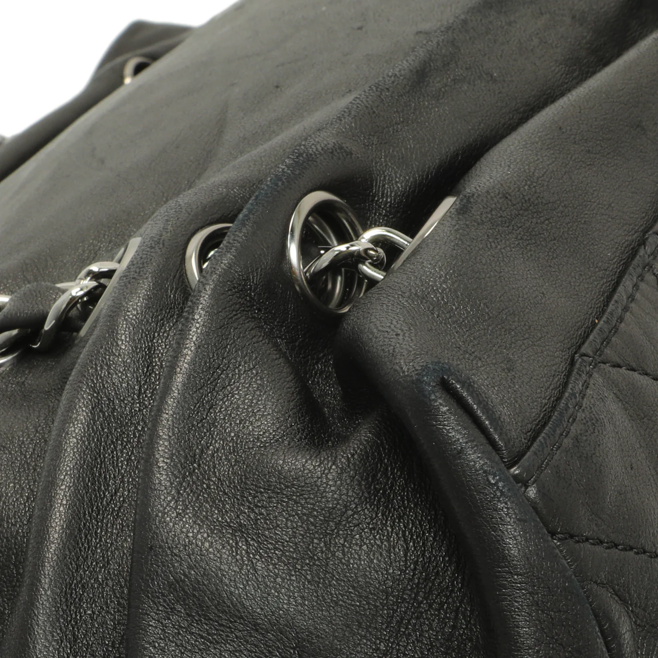 Chanel Black Lambskin Timeless Sharpei Tote - Image 6
