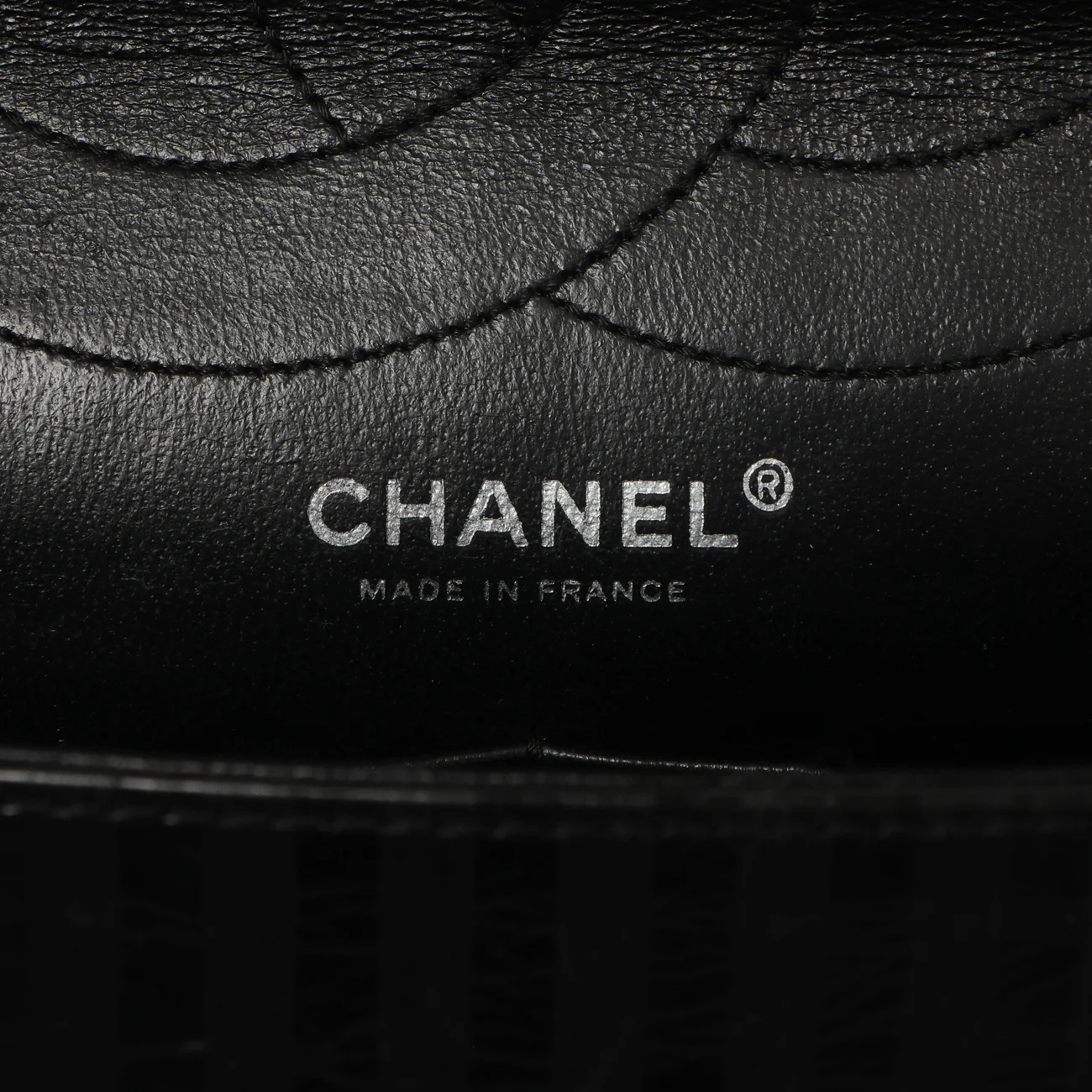 Chanel Black Metallic Striped 2.55 Reissue Double Flap 227 - Image 10