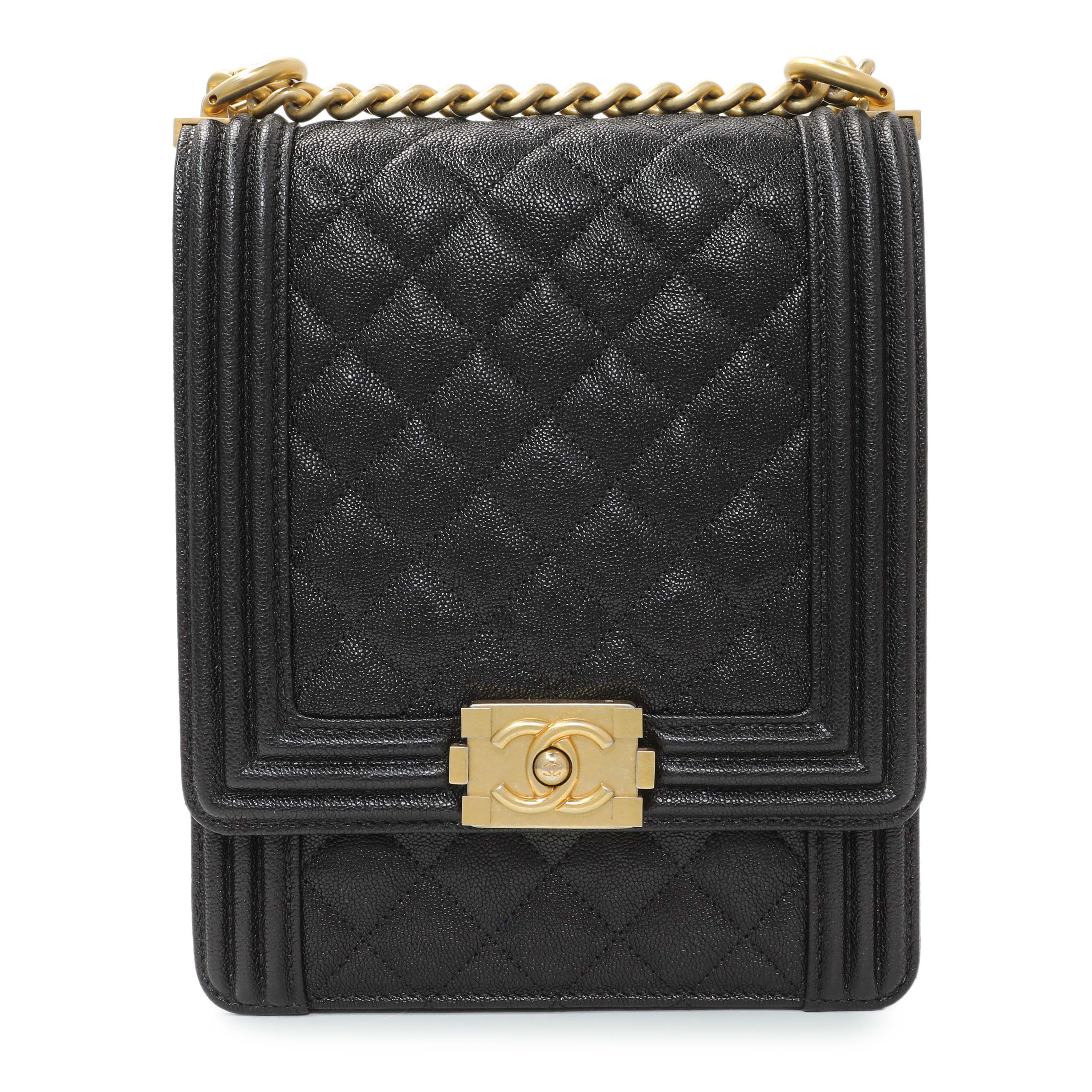 Chanel Black North South Boy Flap - Image 2