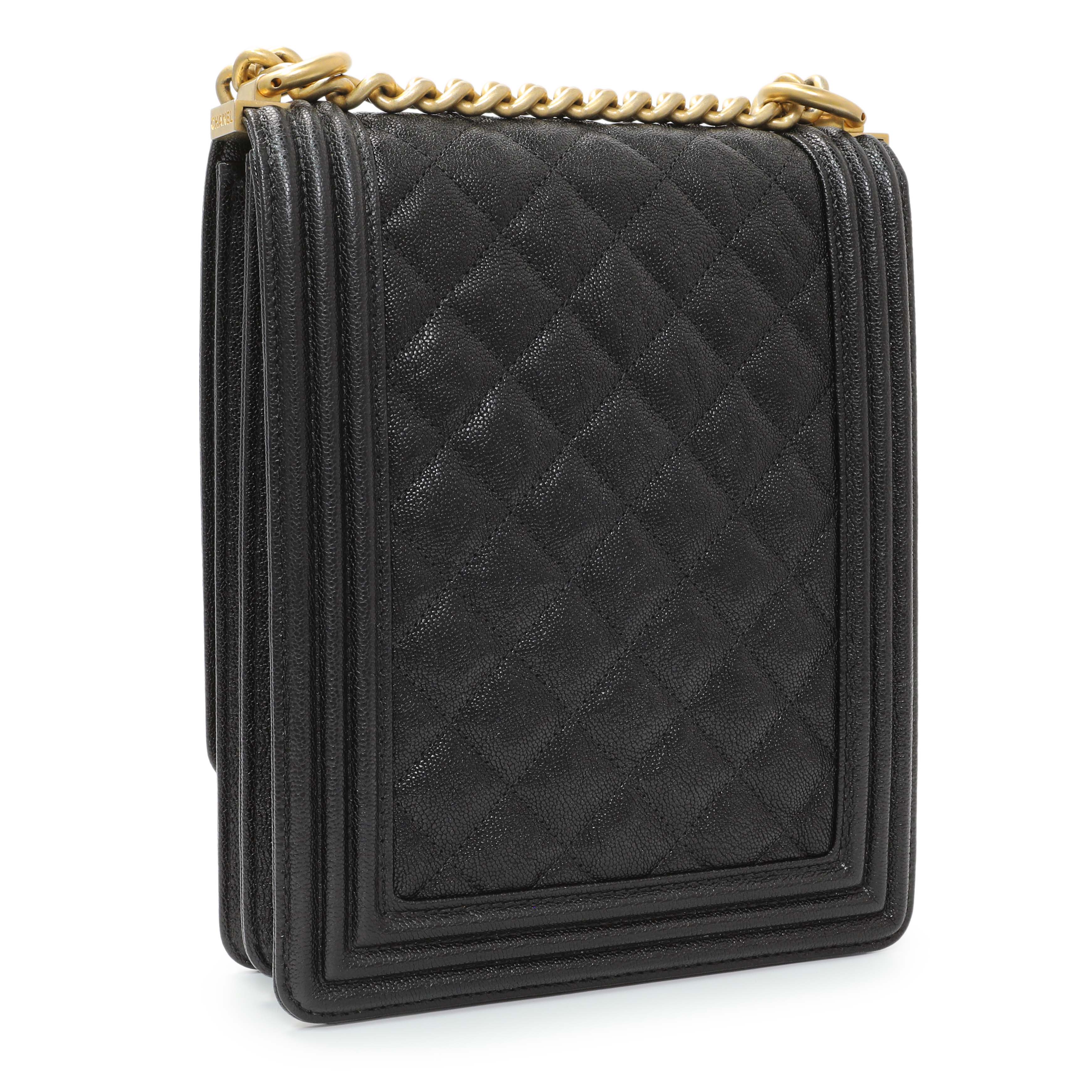 Chanel Black North South Boy Flap - Image 3