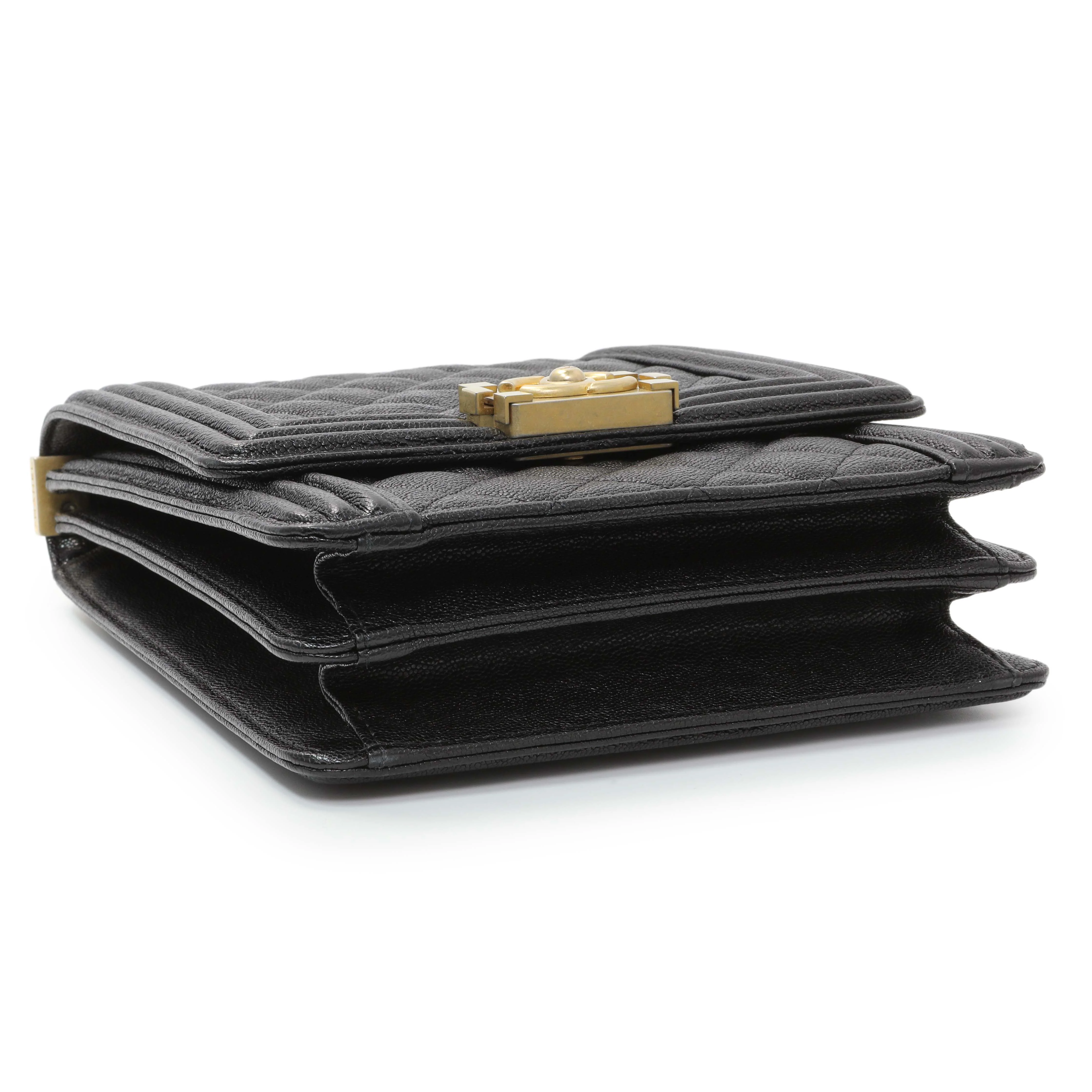 Chanel Black North South Boy Flap - Image 4