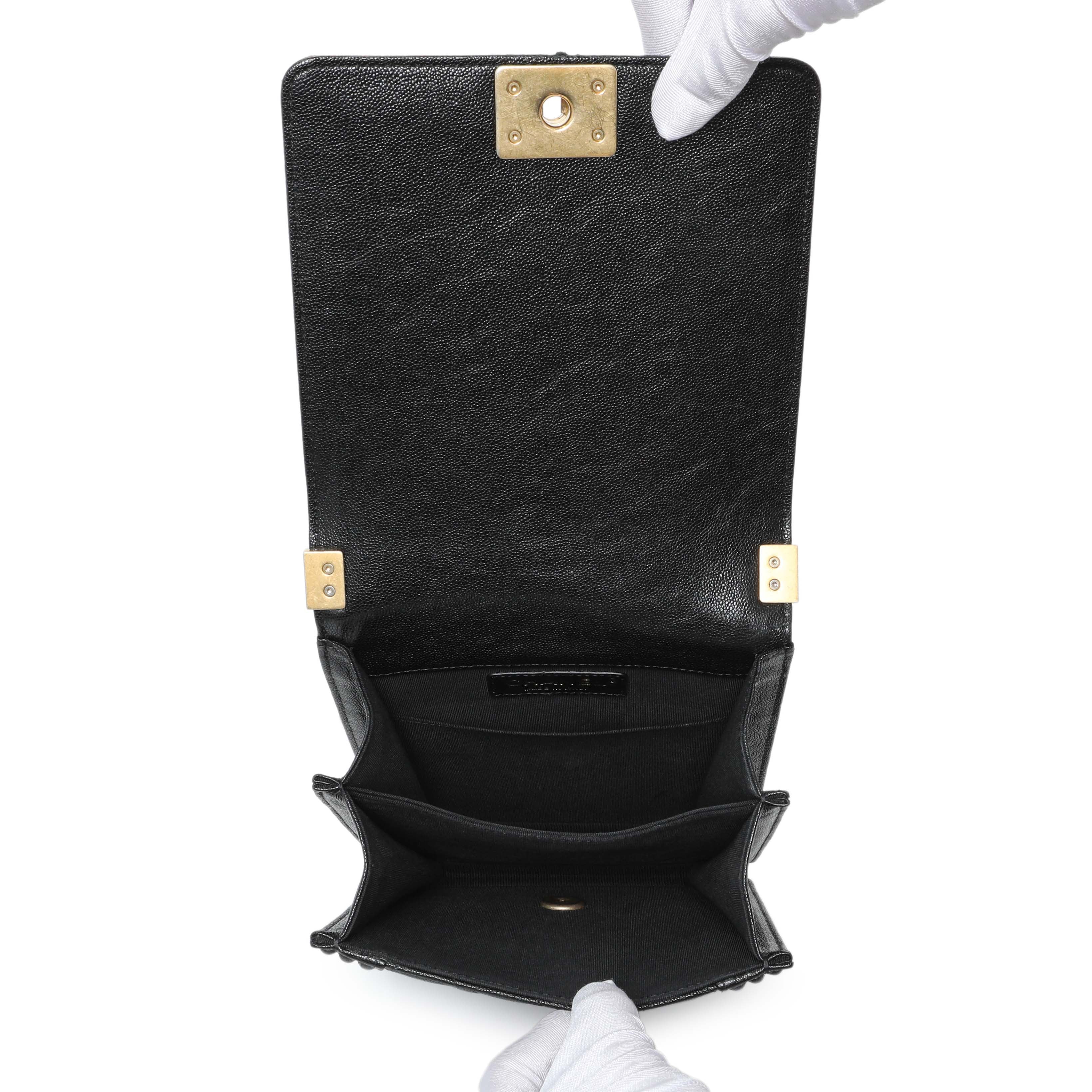 Chanel Black North South Boy Flap - Image 5