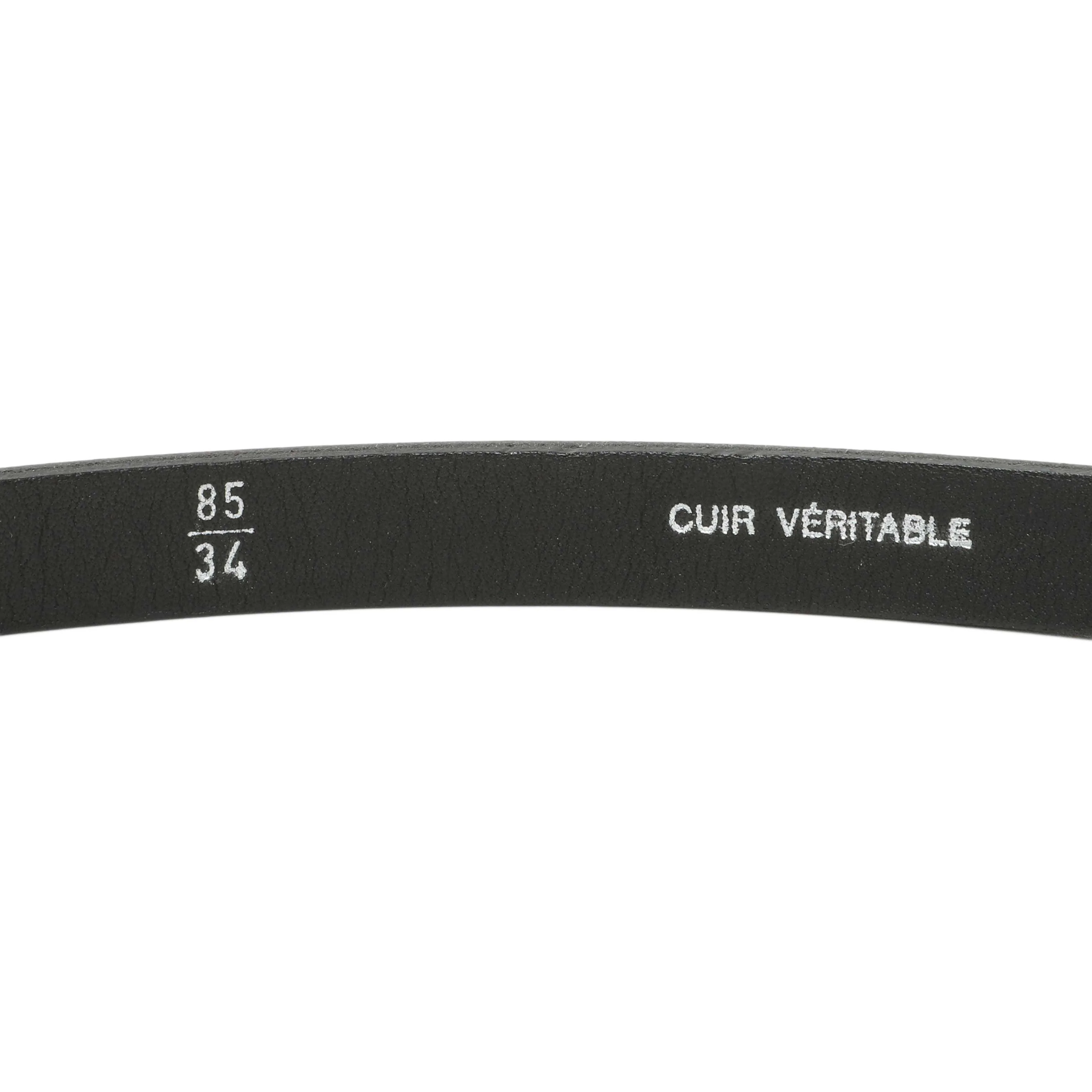 Chanel Black Patent Strass Crystal Belt - Image 4