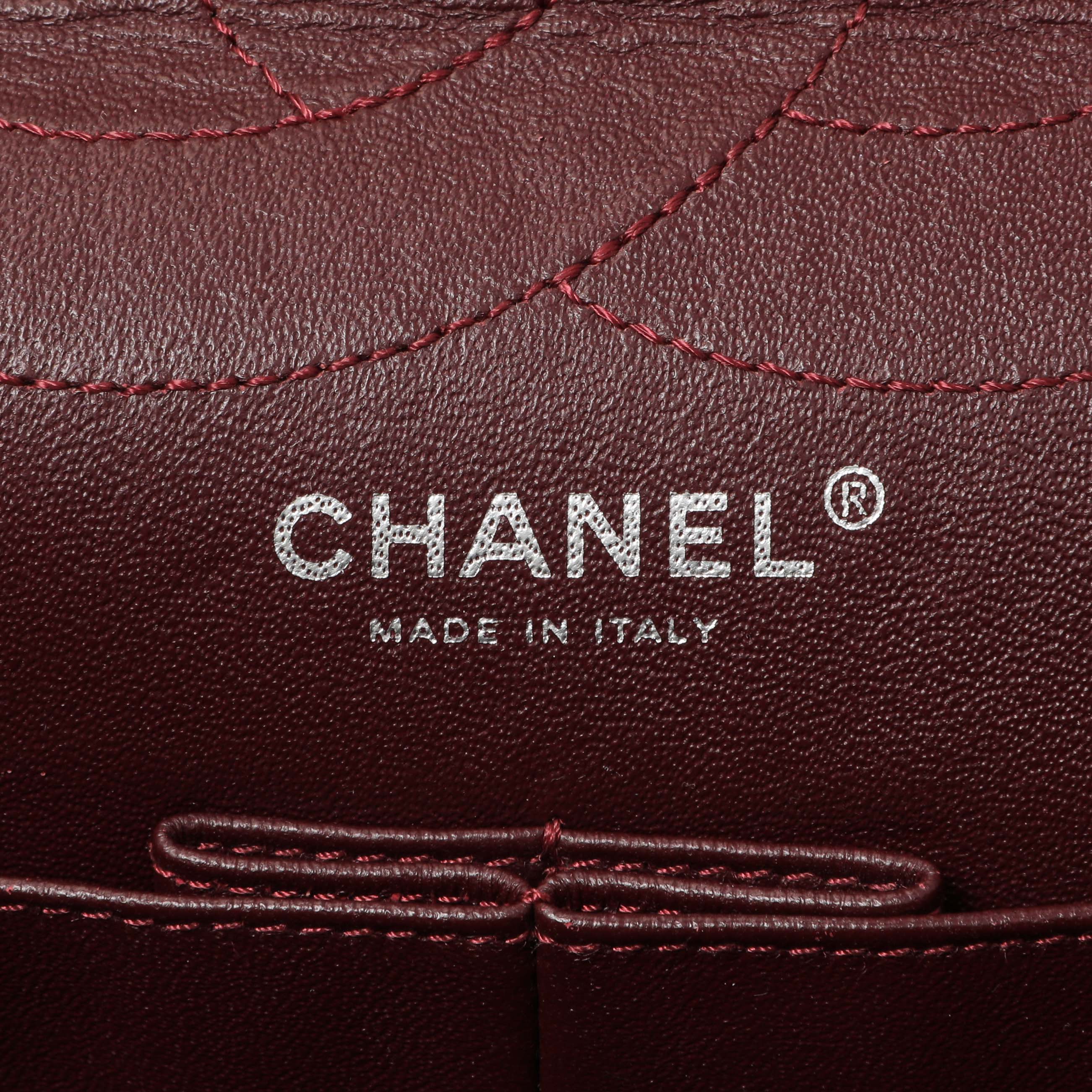 Chanel Black Quilted Aged Calfskin 2.55 Reissue 227 Flap - Image 10