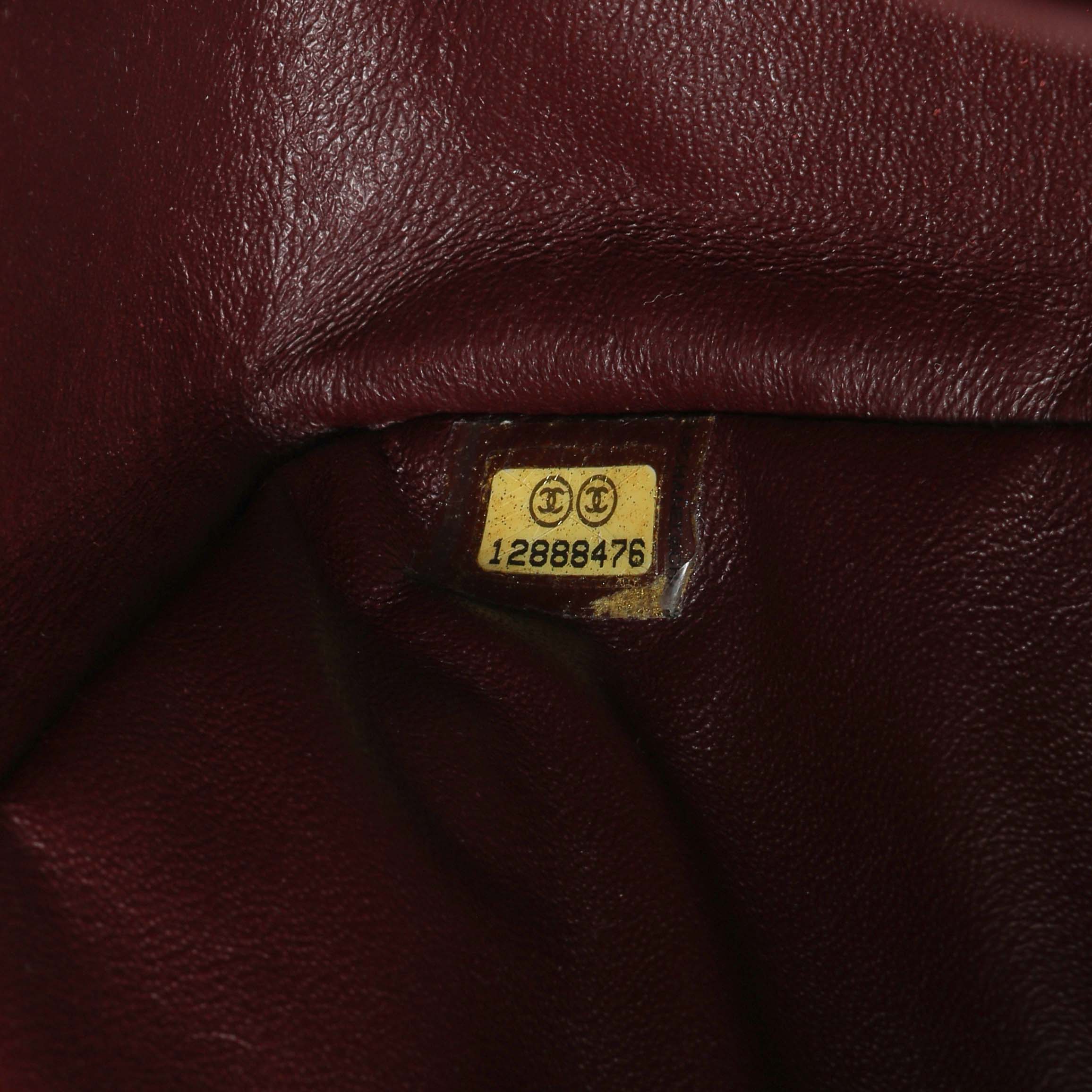 Chanel Black Quilted Aged Calfskin 2.55 Reissue 227 Flap - Image 11